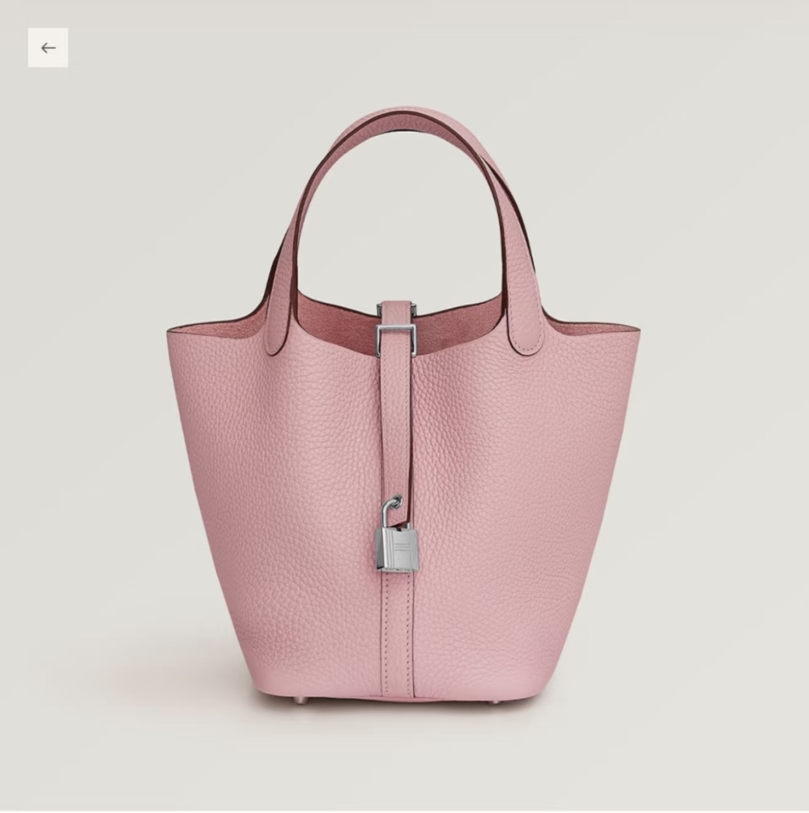 ㊙️ Hermès 全新🆕 Picotin 18 Sakura Pink 櫻花粉紅色 TC皮 Silver buckle up銀扣