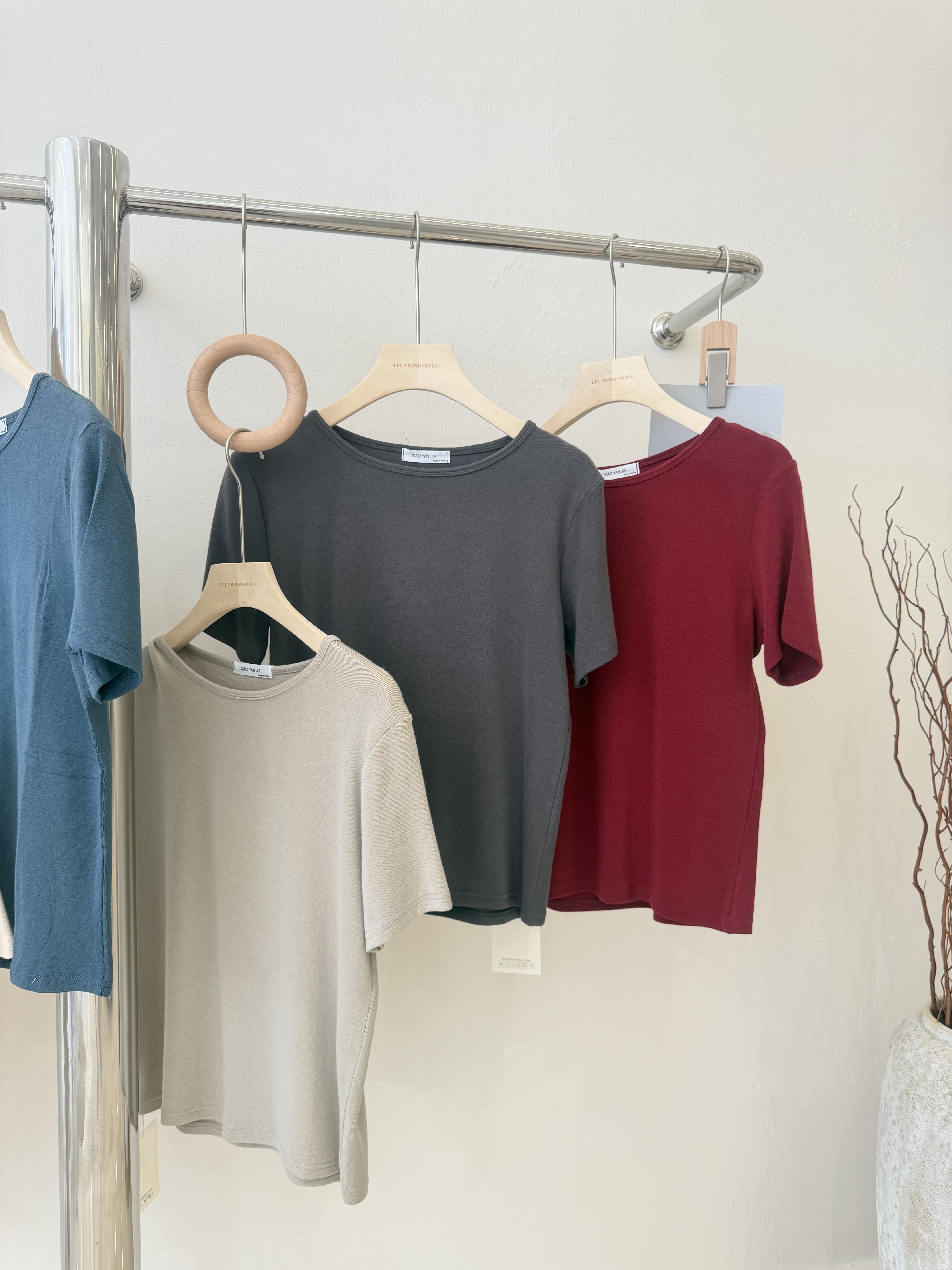 6124 爆款百搭短袖上衣