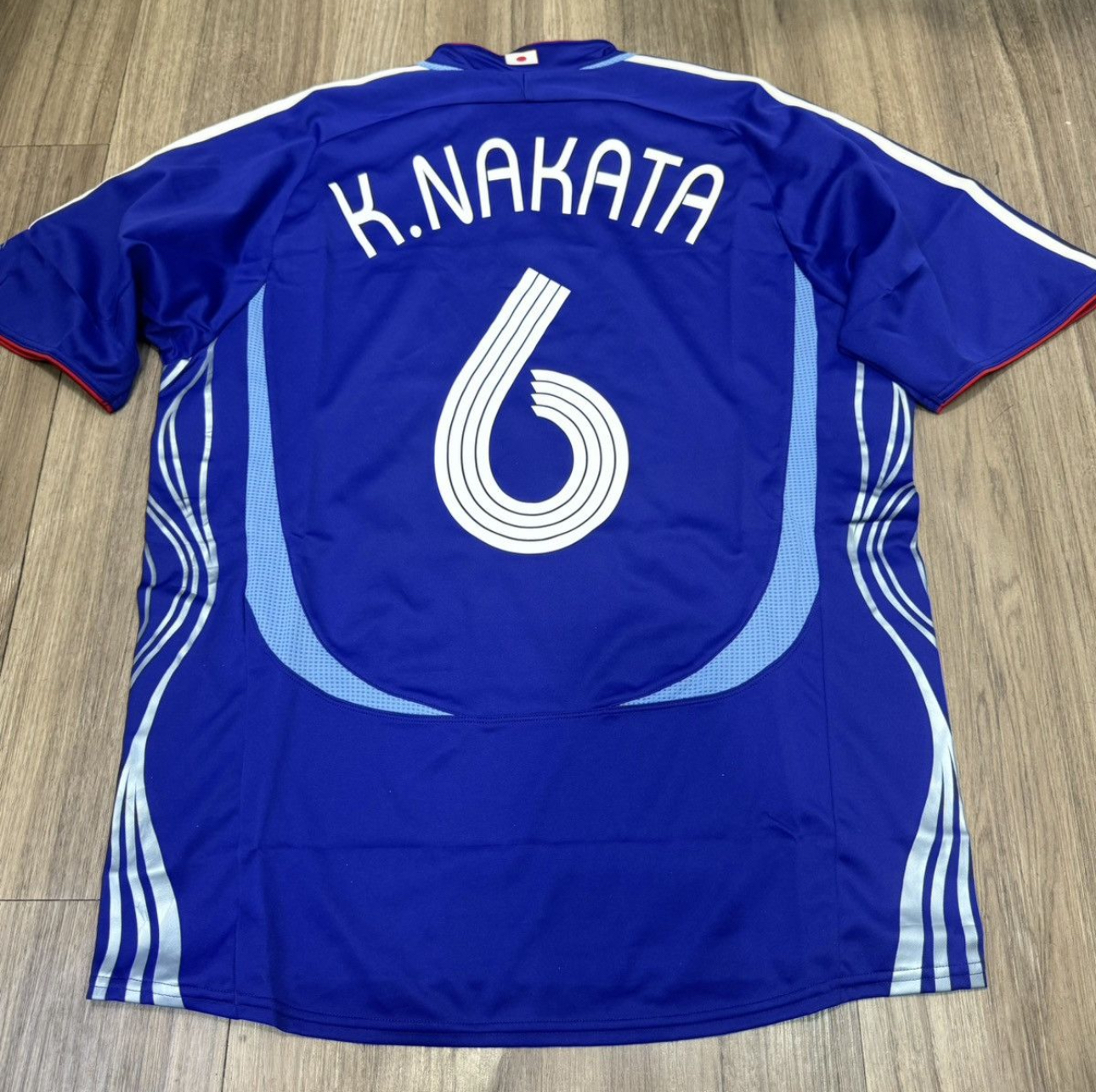 Japan WC2006 home shirt #6 K.Nakata (bnwt)