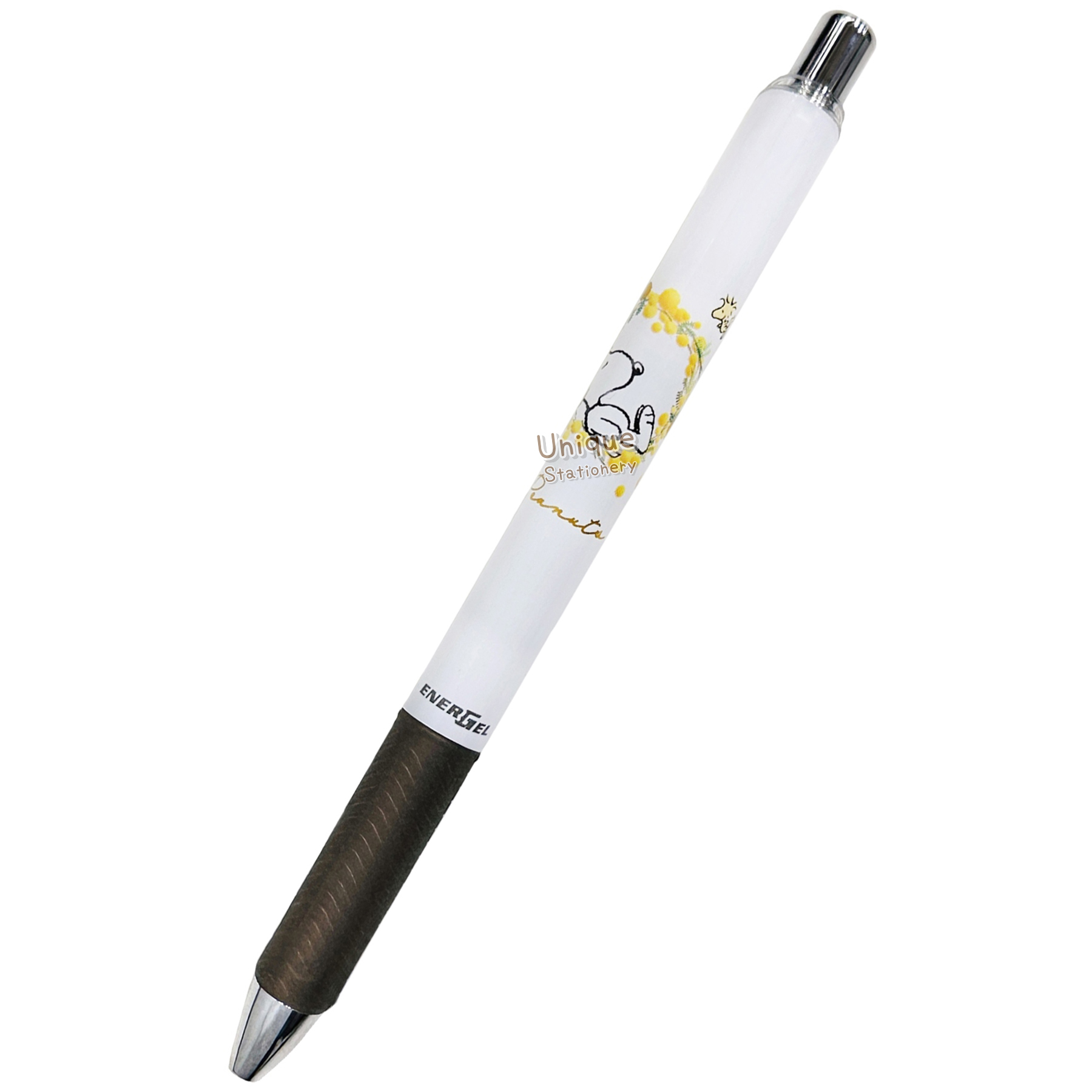 現貨｜Snoopy 日本製 Pentel EnerGel 0.5mm 黑色 啫喱筆 (CR137874)