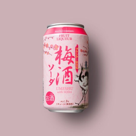 松井酒造 - 梅酒SODA 白蘭地基酒 Matsui Umeshu Brandy Umeshu Soda (1 x 24 x 350ml)