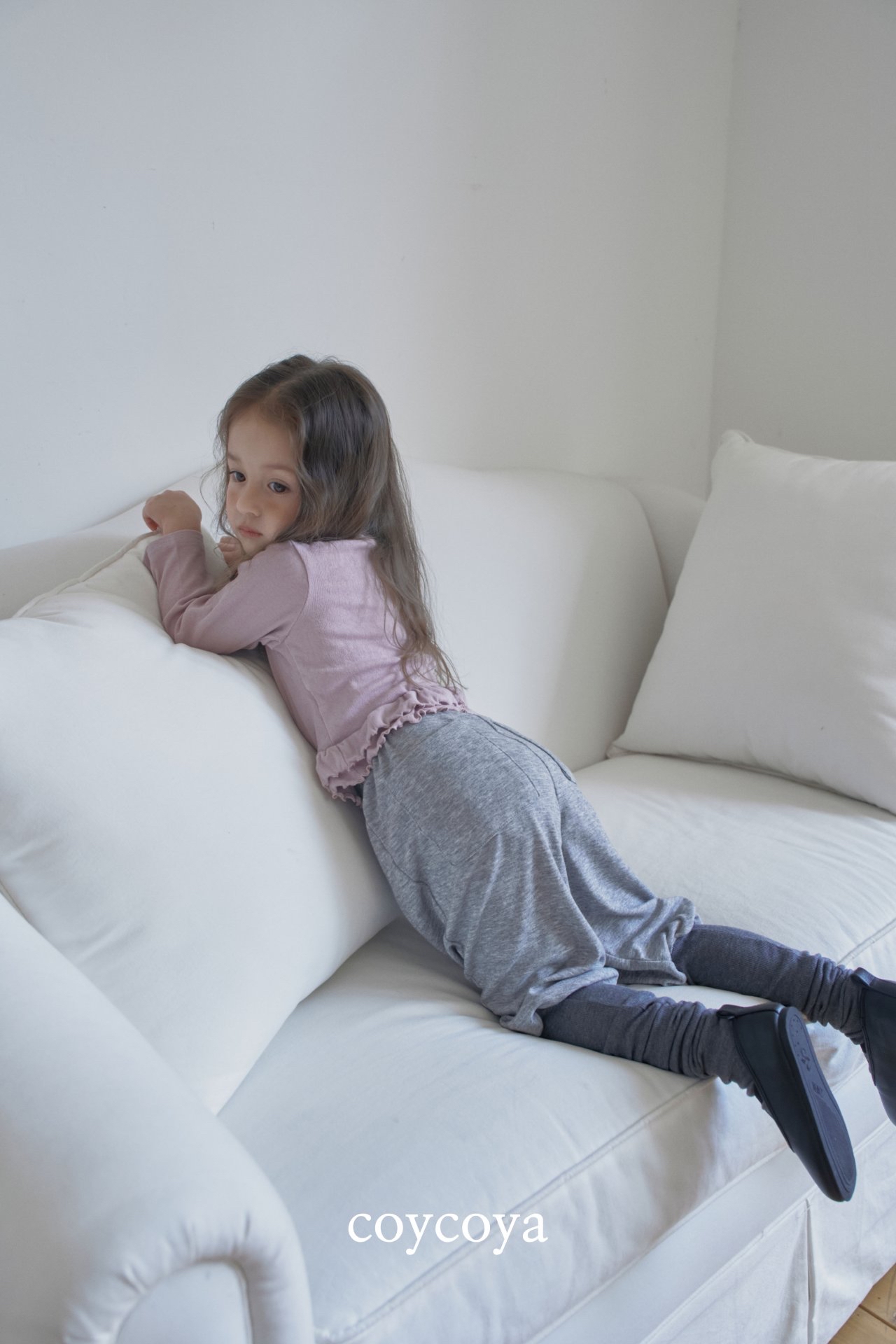 🌸預訂 韓國直送🌸🇰🇷COYCOYA兩色腳套寬鬆長褲