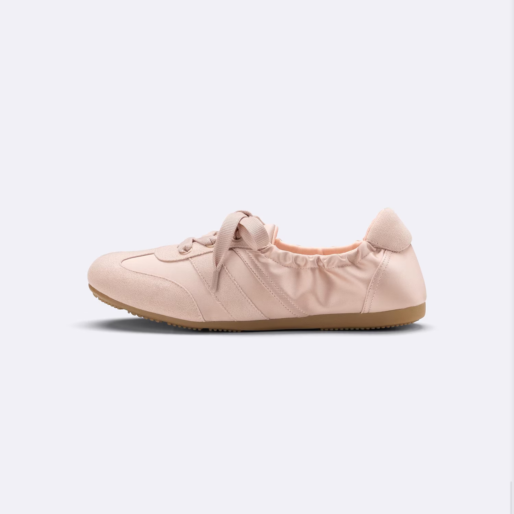 GU Gathered Ballet Sneakers
