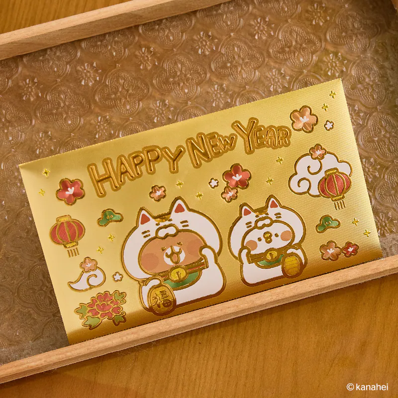 台灣 kanahei 金箔利是封