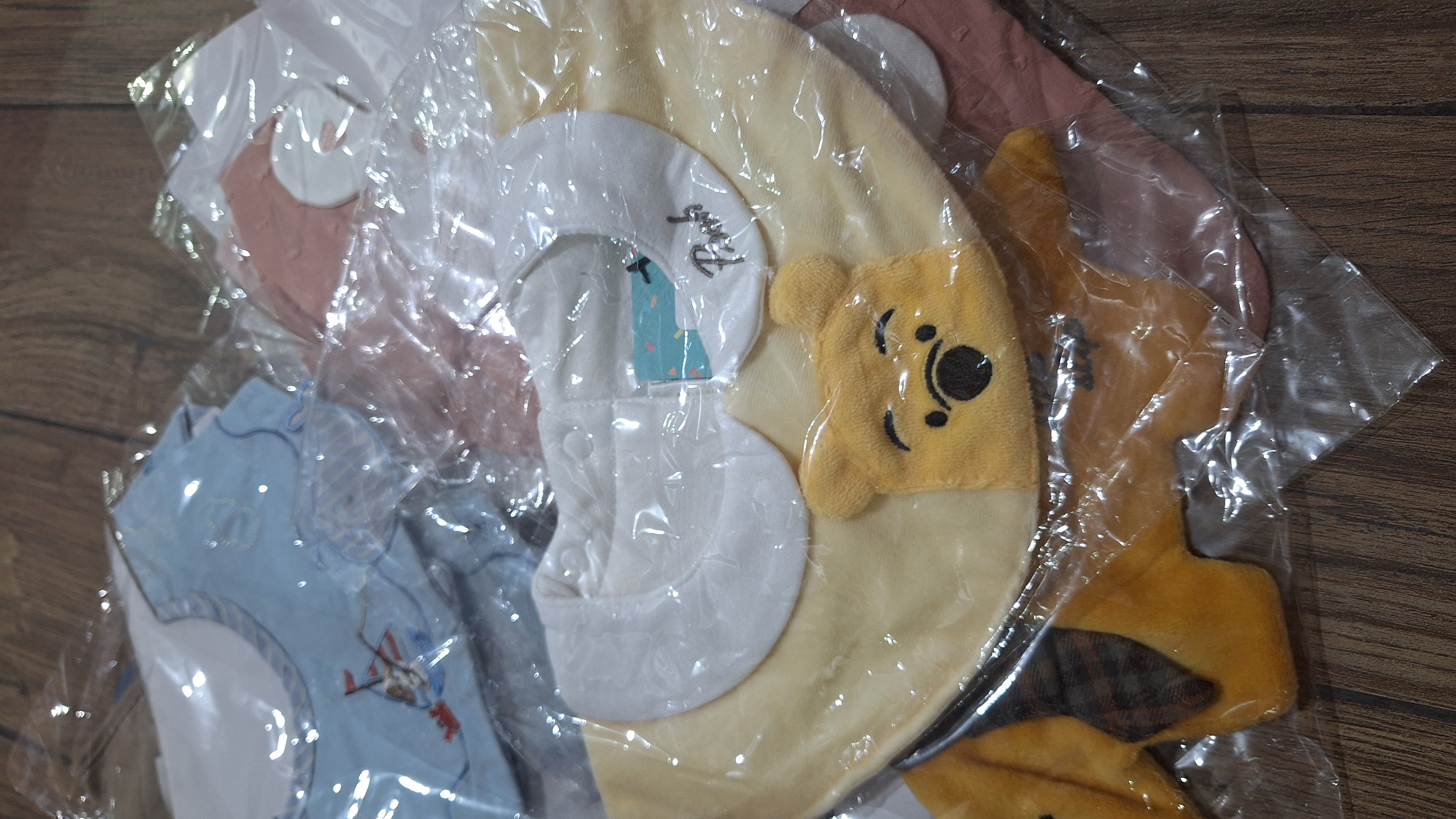 單個裝漂亮造型口水巾