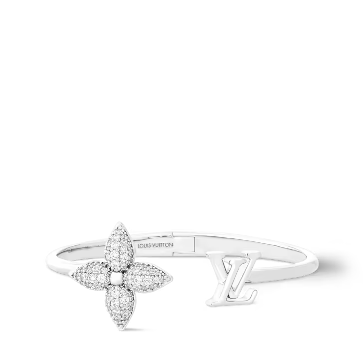 【原單】LV Louisette 簽名款水鑽戒指/手鍊 連禮盒