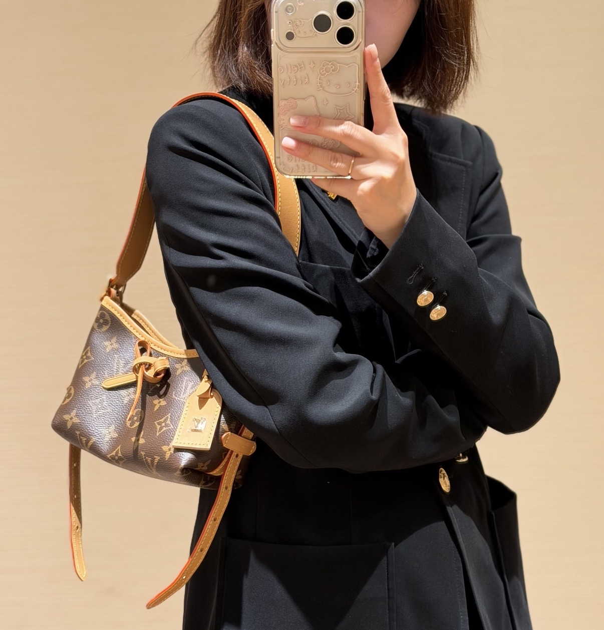 新款🆕接單🍒LV Nano Carryall  可側孭 / 斜孭 太可愛的尺寸  Size 16x15x9.5cm  