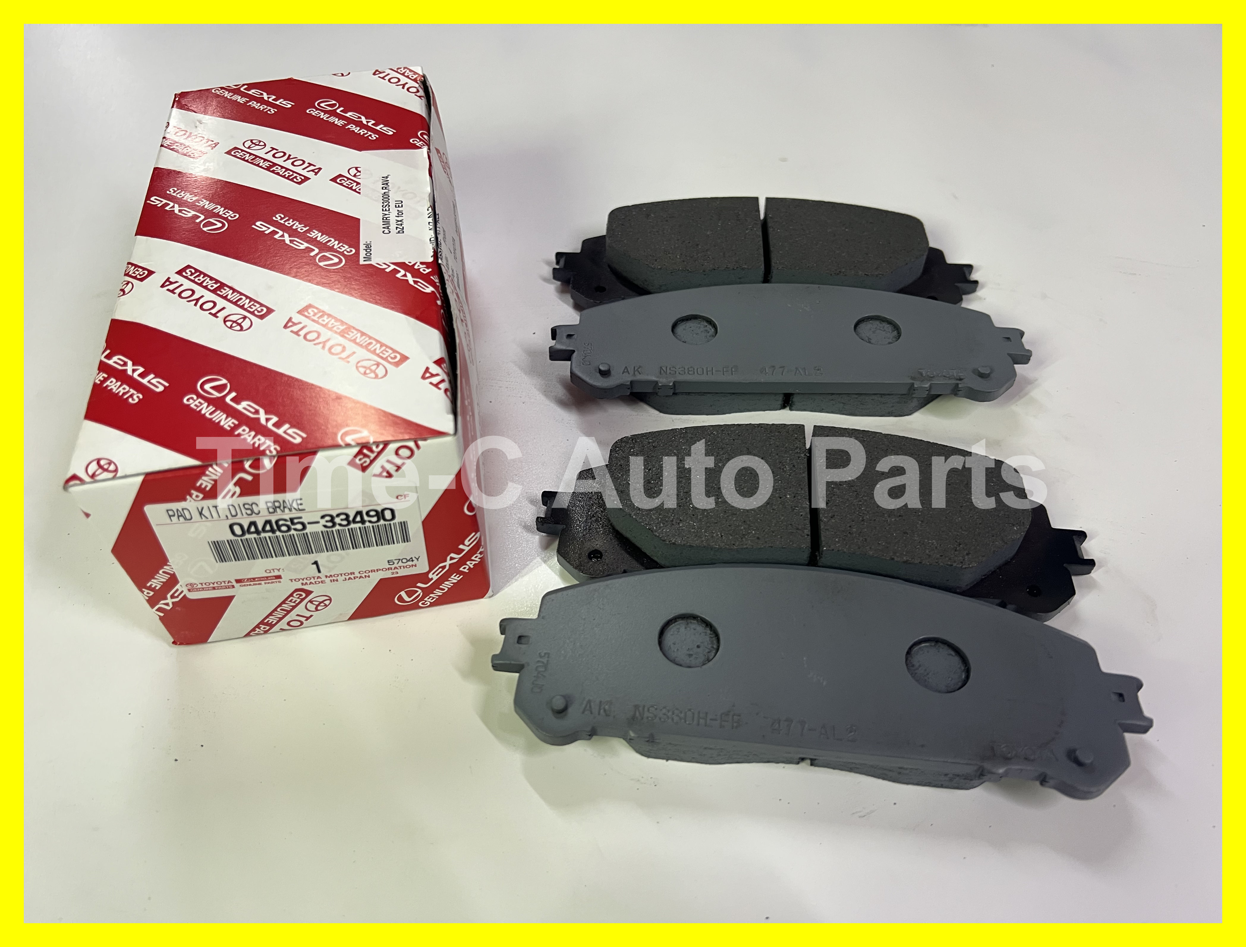 頭煞車皮 04465-33490 - Toyota Rav4