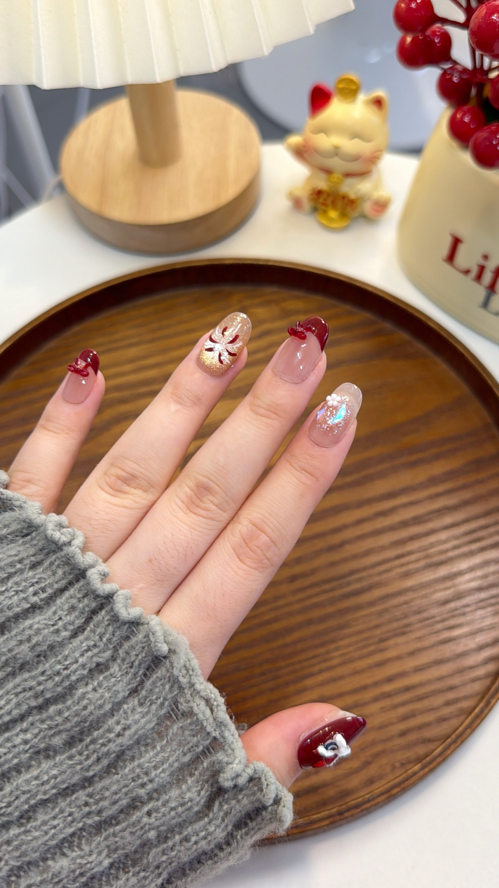 鸿运醒狮 短椭圆