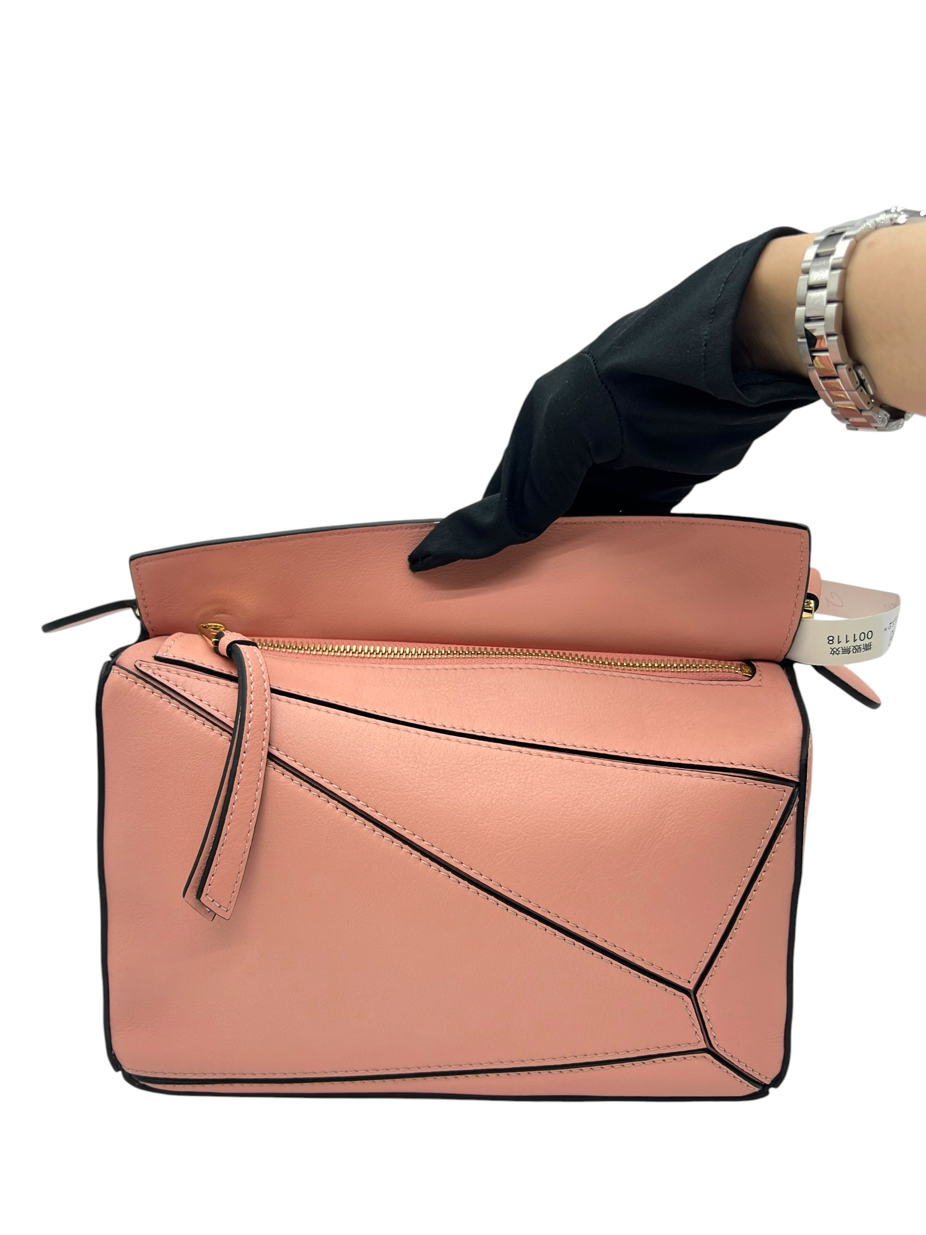 Pre-Owned LOEWE Small Puzzle Pink / Product Code: 26051005