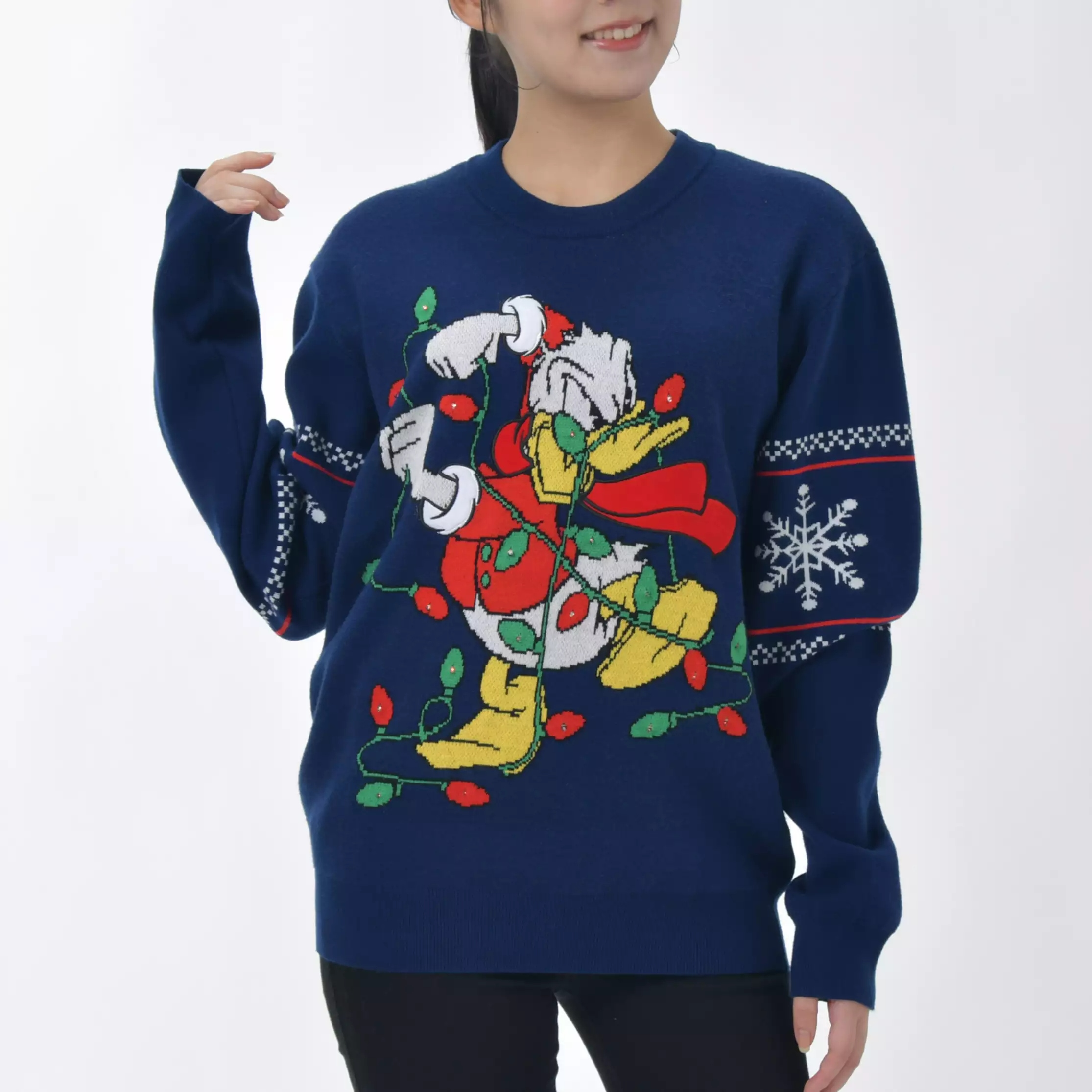 🌸 【預訂】Donald LED 長袖冷衫 - DISNEY CHRISTMAS 2026