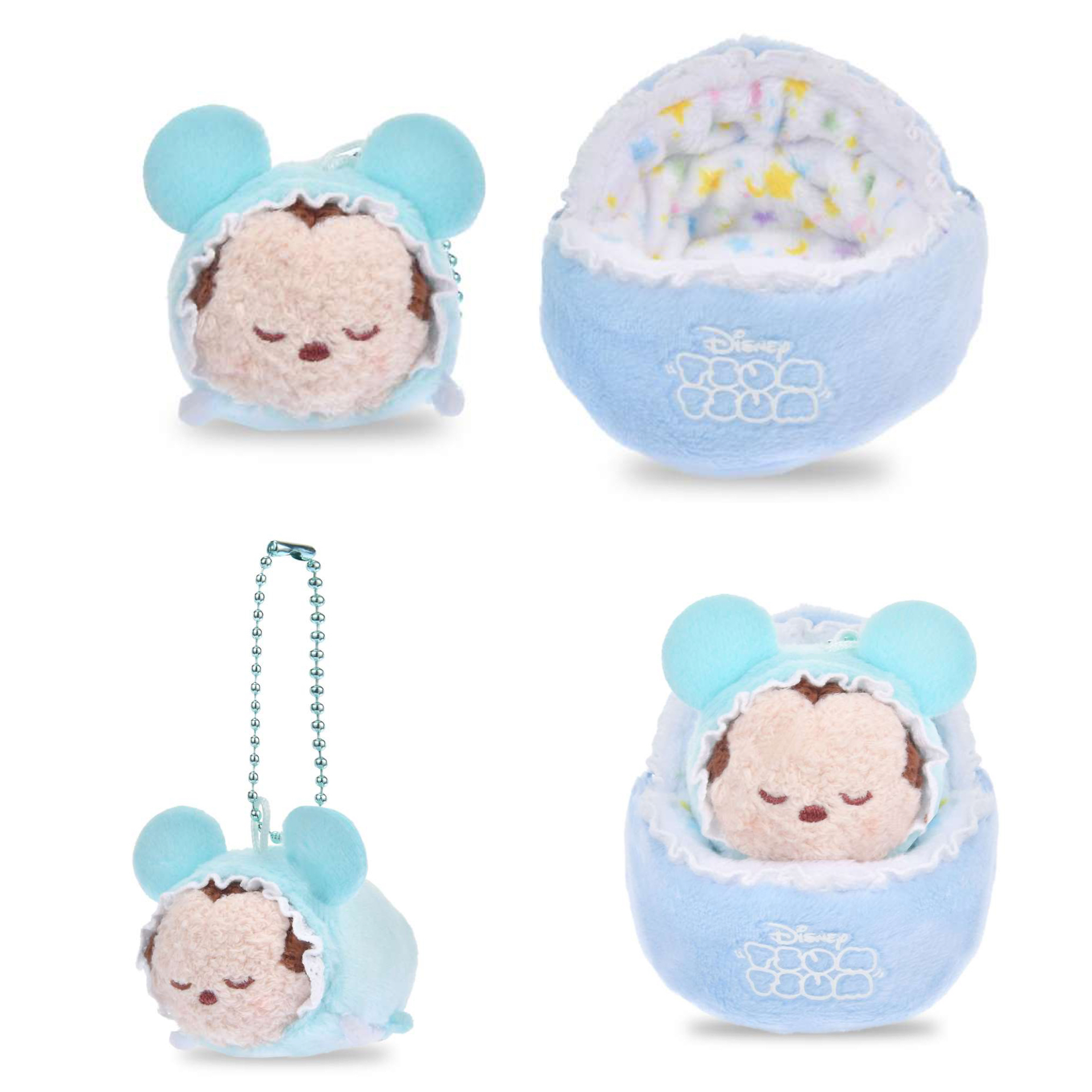 日本預訂📍日本迪士尼Sleep Tsum Tsum公仔吊飾 5/5日本開售