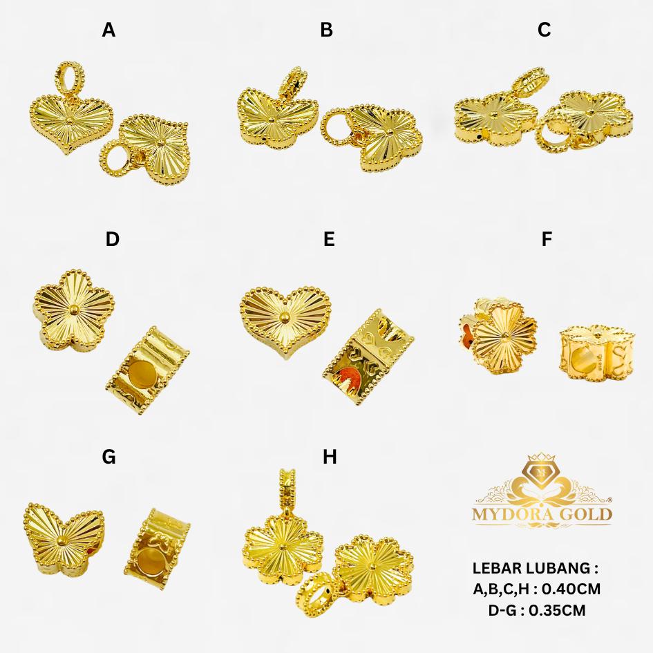 MYDORA Charm Bead The Radiant Collection (5G) l EMAS 916/22K