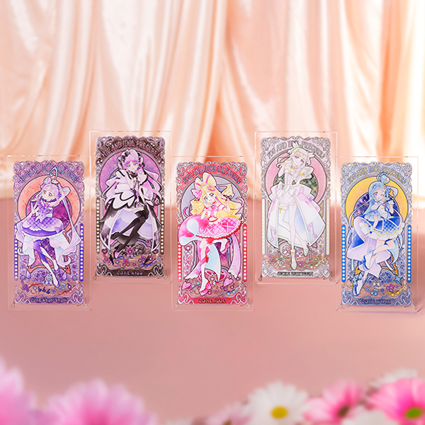 光之美少女 偶像與你 PreCure 彩繪玻璃風板畫 Shining Spotlight #P-PCG1010 [Toei] (PRE-ORDER) [2026/08]