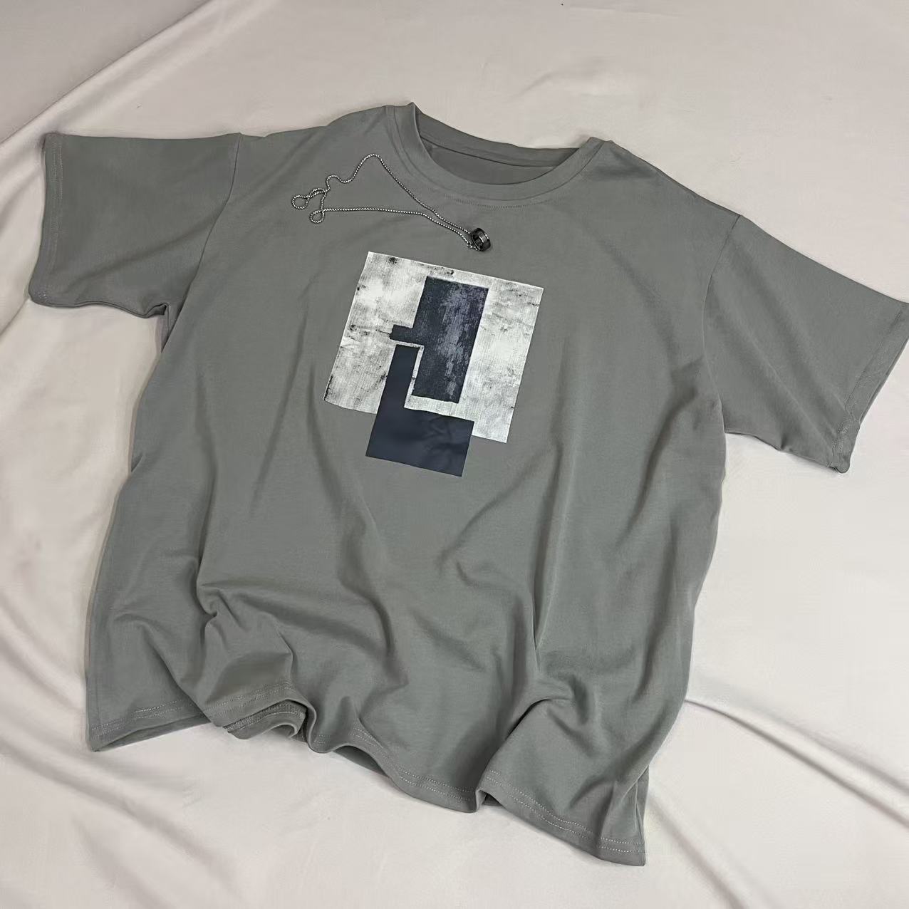 TS2006#7913  [Unisex]  Exclusive Cotton T-shirt