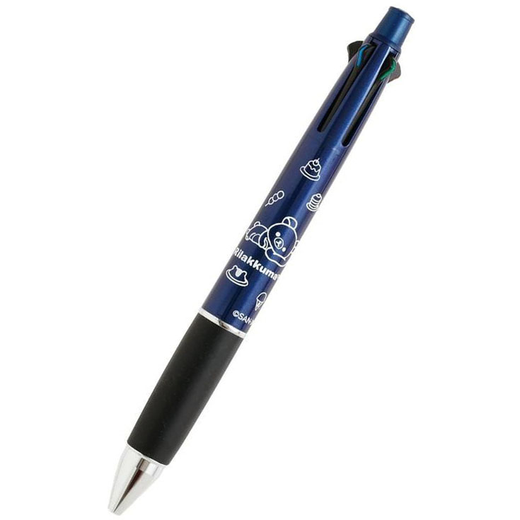 現貨｜San-X Rilakkuma 鬆弛熊 日本製 uni Jetstream 4&1 多功能 5用筆 0.7mm 4色原子筆 + 0.5mm 鉛芯筆 (PR14901)