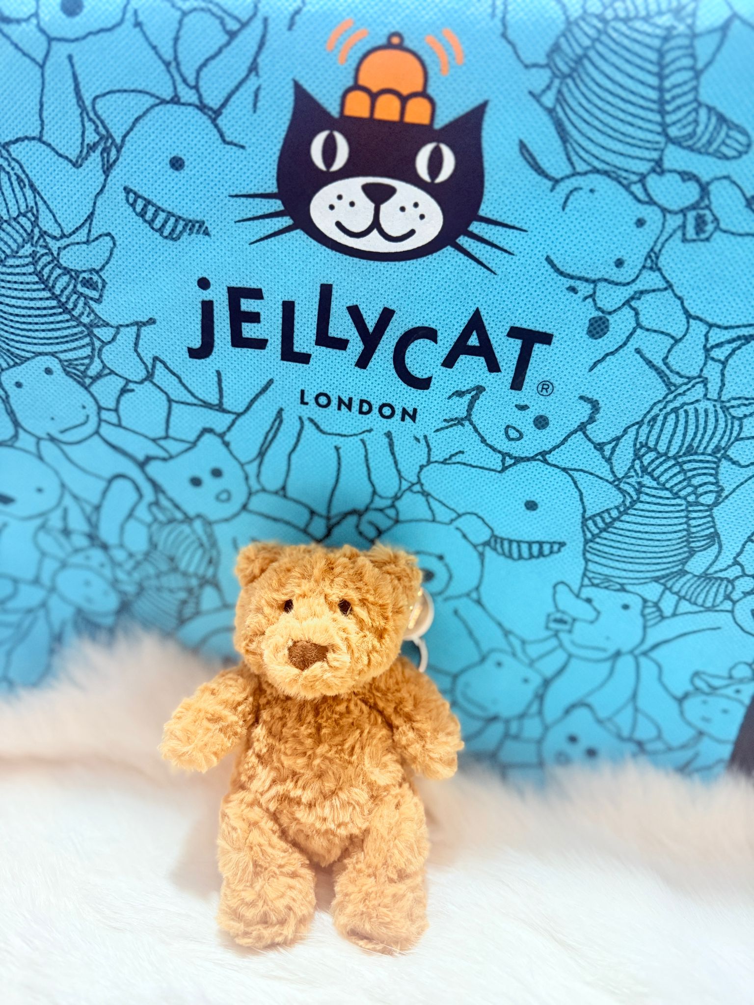 現貨Jellycat ！即買即寄/自取 Bear keychain 聖誕🎄優惠