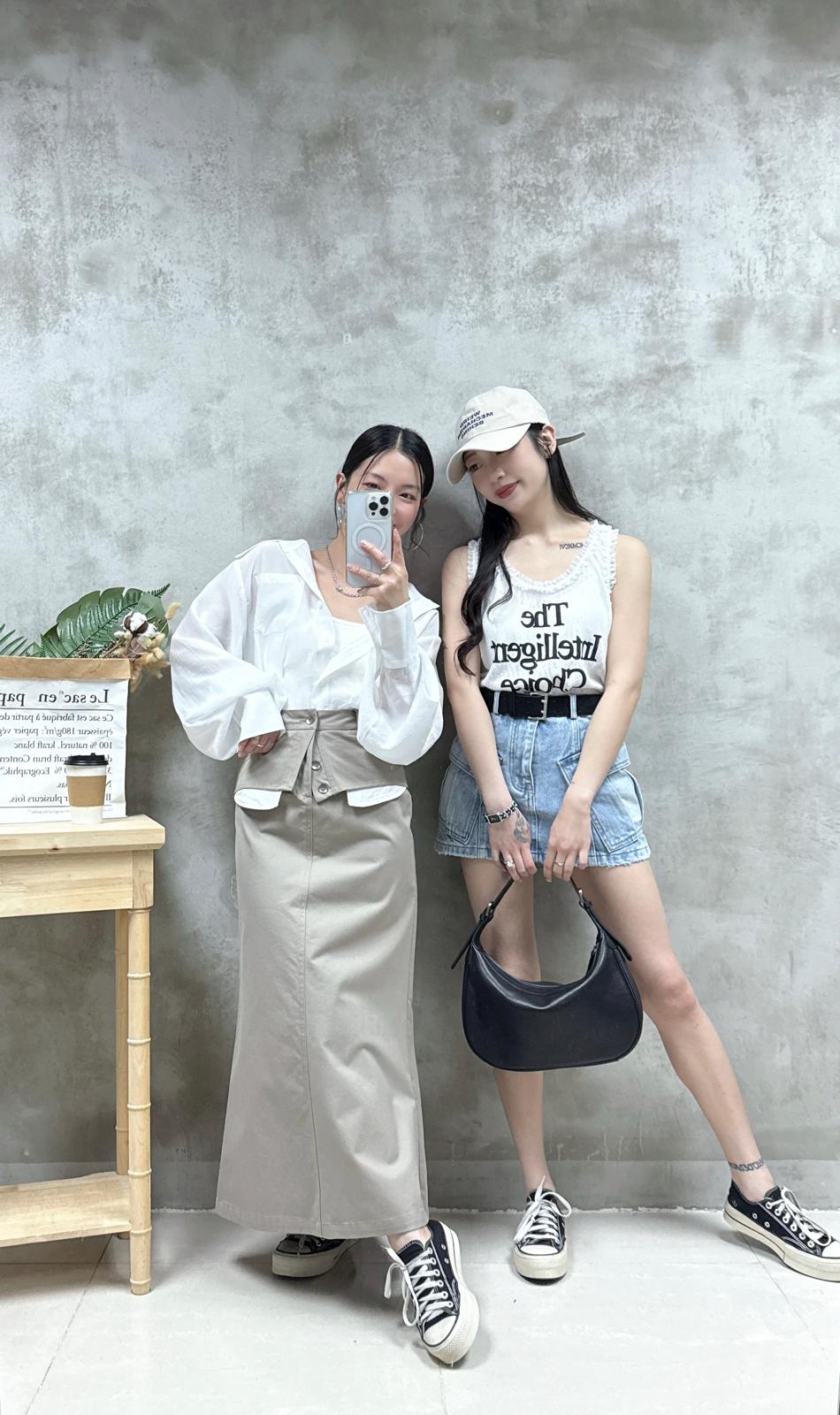 E17 喱士ruffle 邊背心