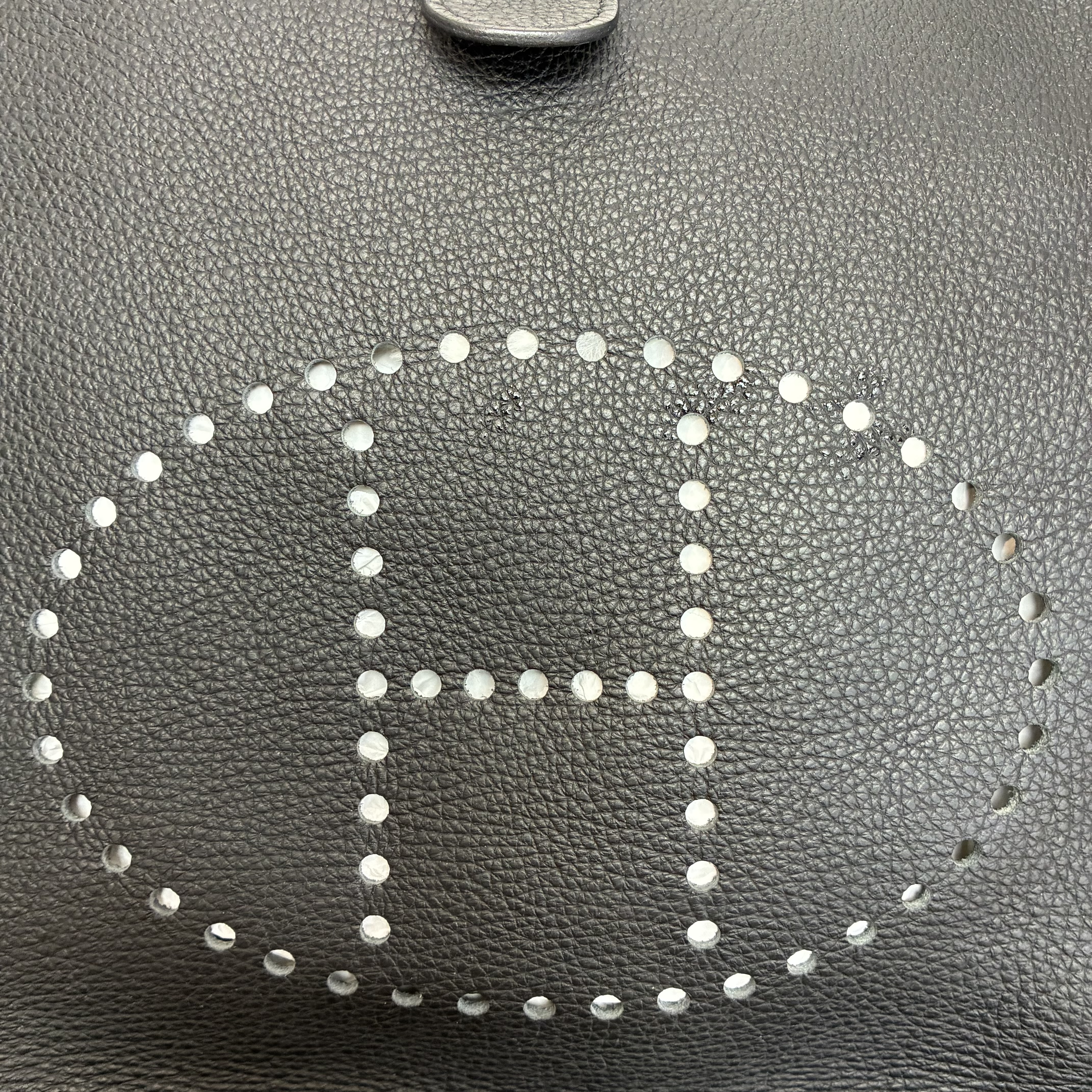 Hermes 中古款 Evelyne 33 黑銀 男士首選🖤