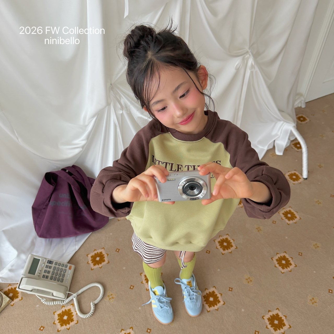 Ninibello | Little Raglan Sweatshirt 