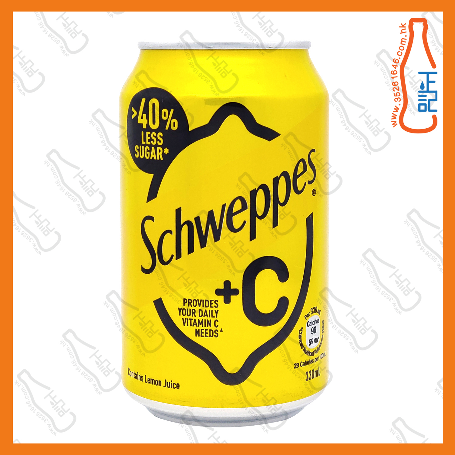 ==(罐裝)玉泉檸檬+C  330ml x 8罐 /份