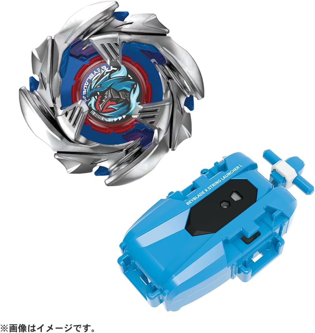 港版現貨 Takara Tomy 爆旋陀螺X - BX-34 鈷藍魔龍 2-60C