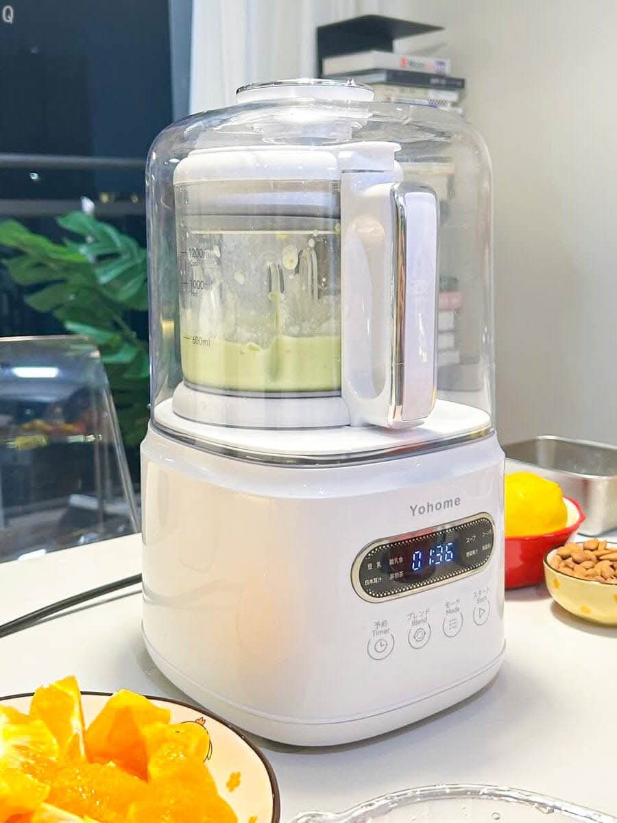 $368部。Yohome 7重降噪免濾萬用全家健康營養料理破壁機