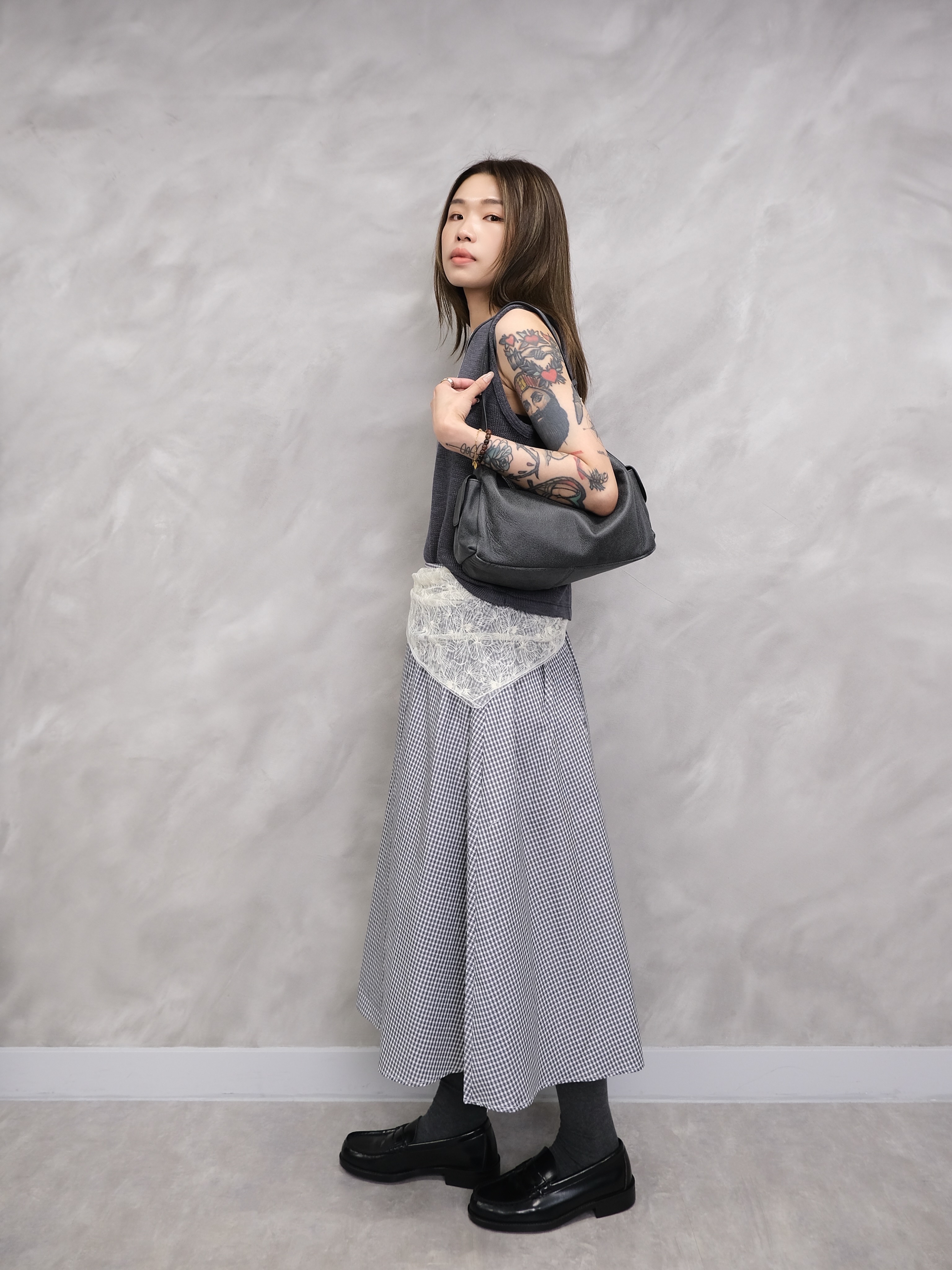 Vintage leather bag #bag06