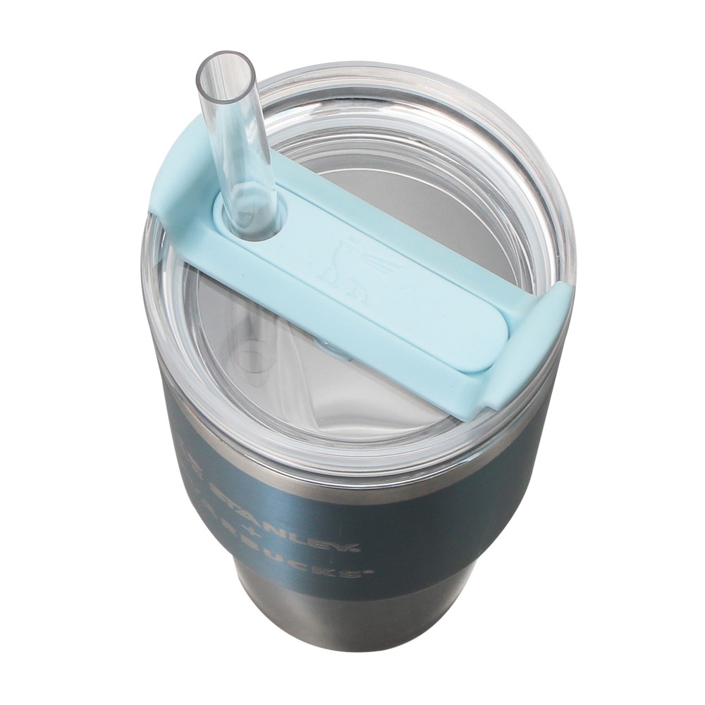 《日本🇯🇵 STARBUCKS 2026 Feel the Breeze 限定系列》STANLEY 冰藍漸變不鏽鋼保溫杯 414ml