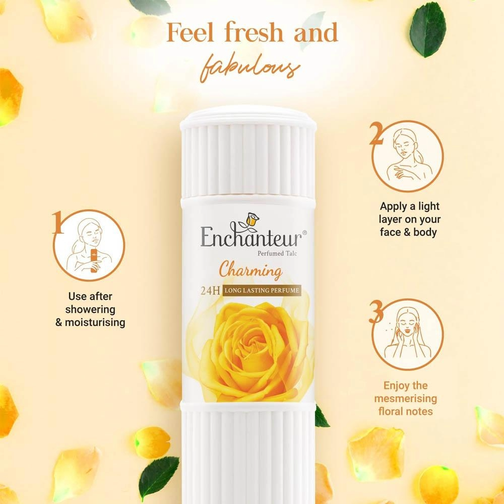 Enchanteur Perfumed Talcum - 125g - CHARMING