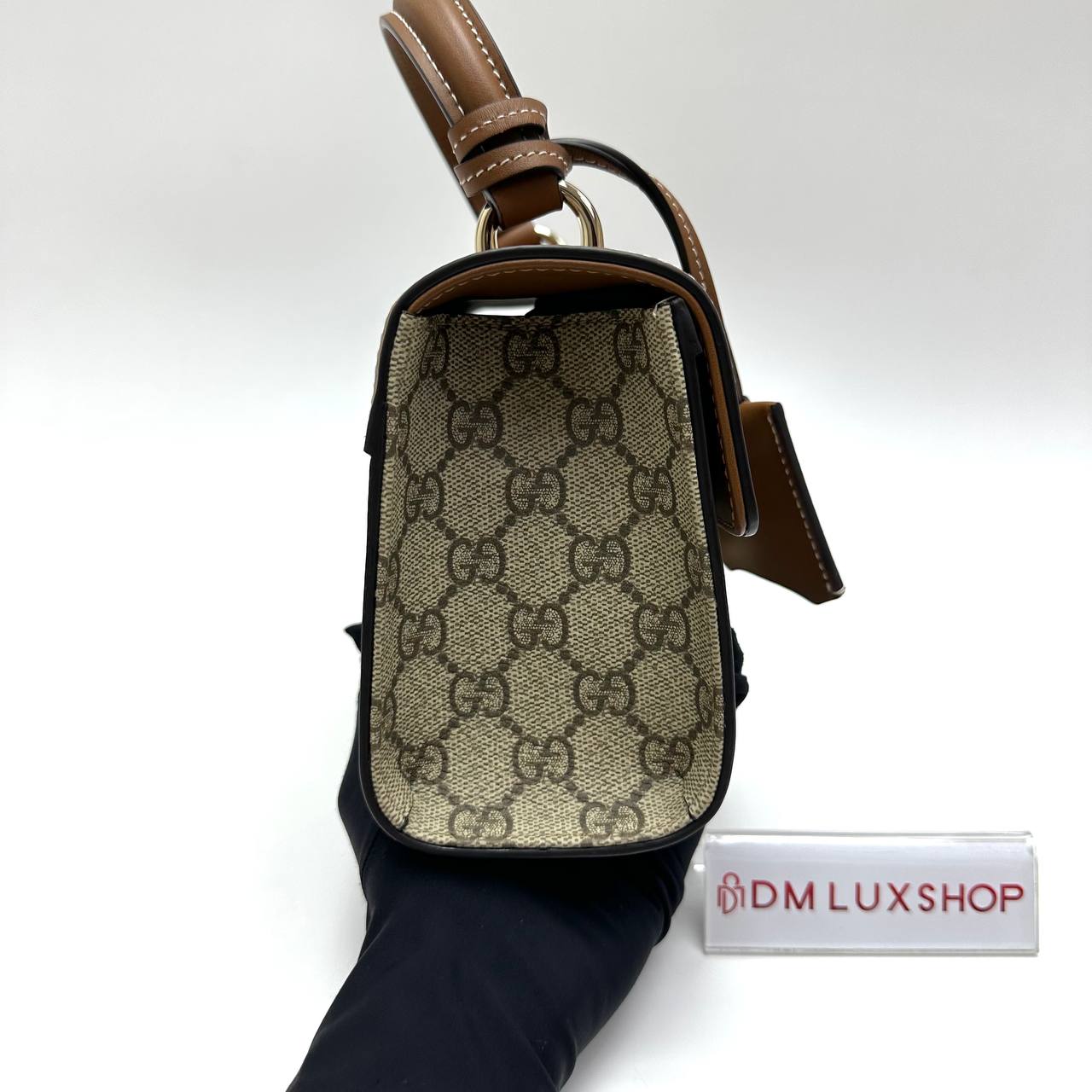 Gucci Padlock Top Handle Small GHW