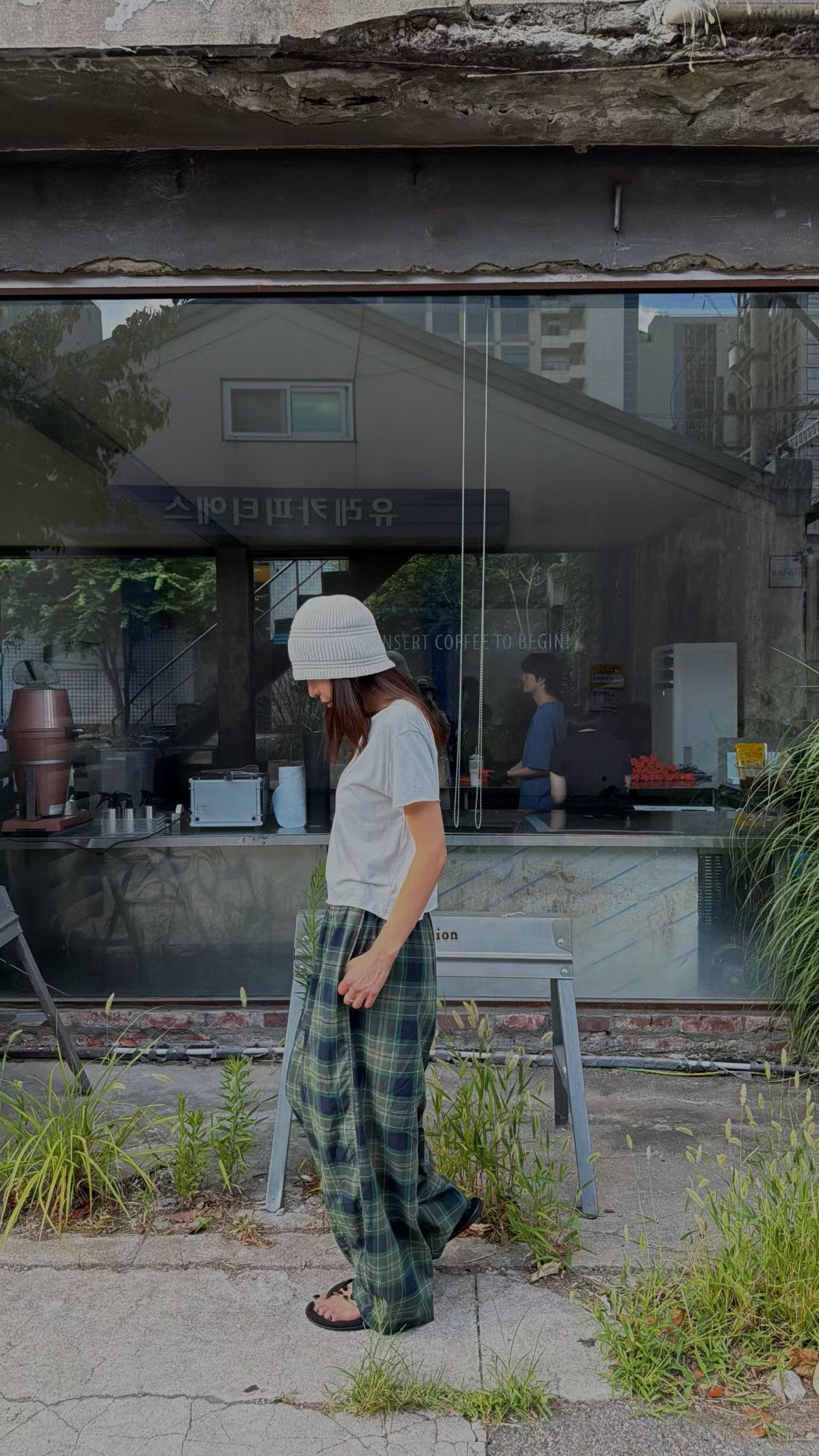 🇰🇷東大門女裝 | Check pants
