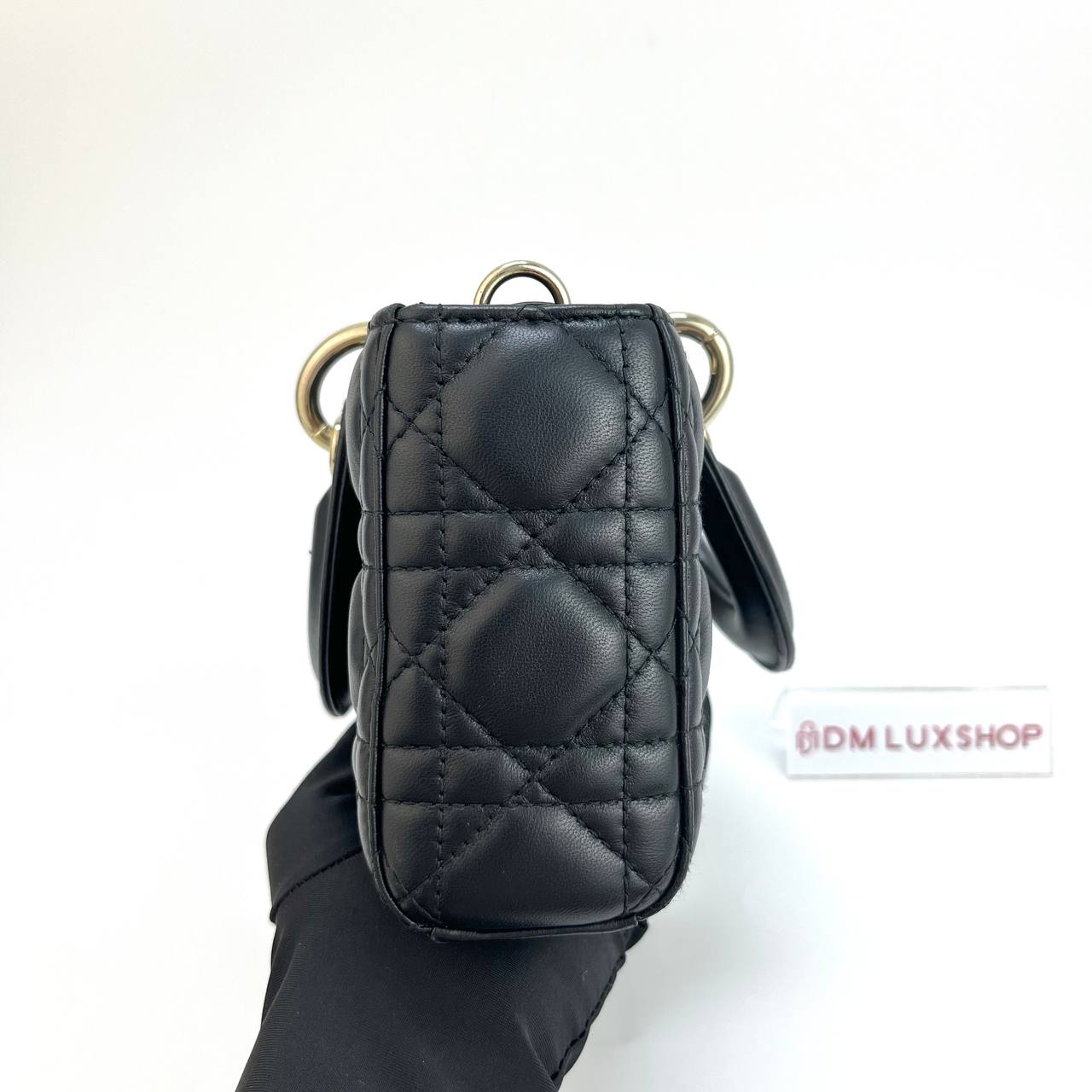 Dior D-Joy Black Small GHW