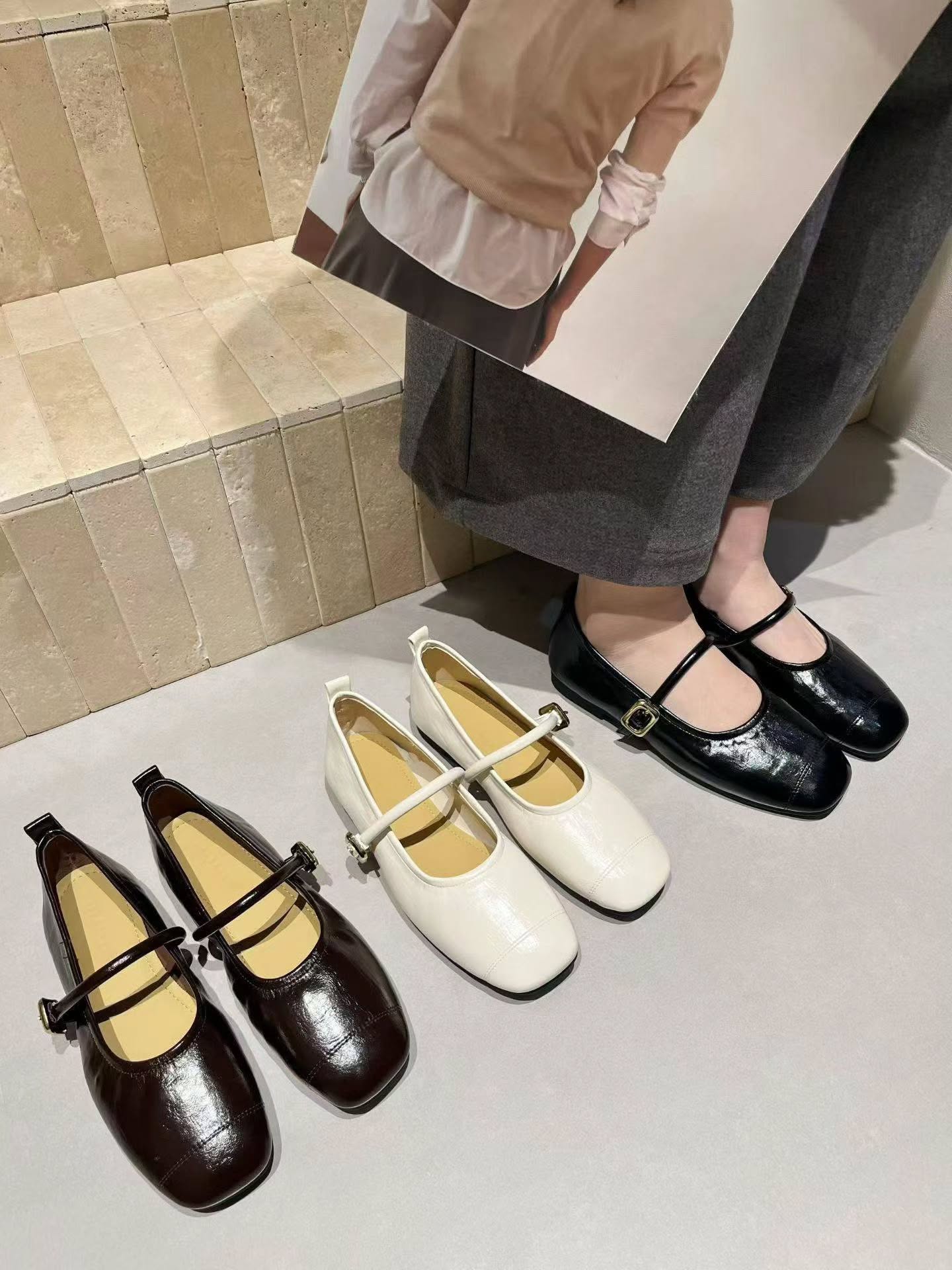 6638-127 玛丽珍平底鞋 🇨🇳