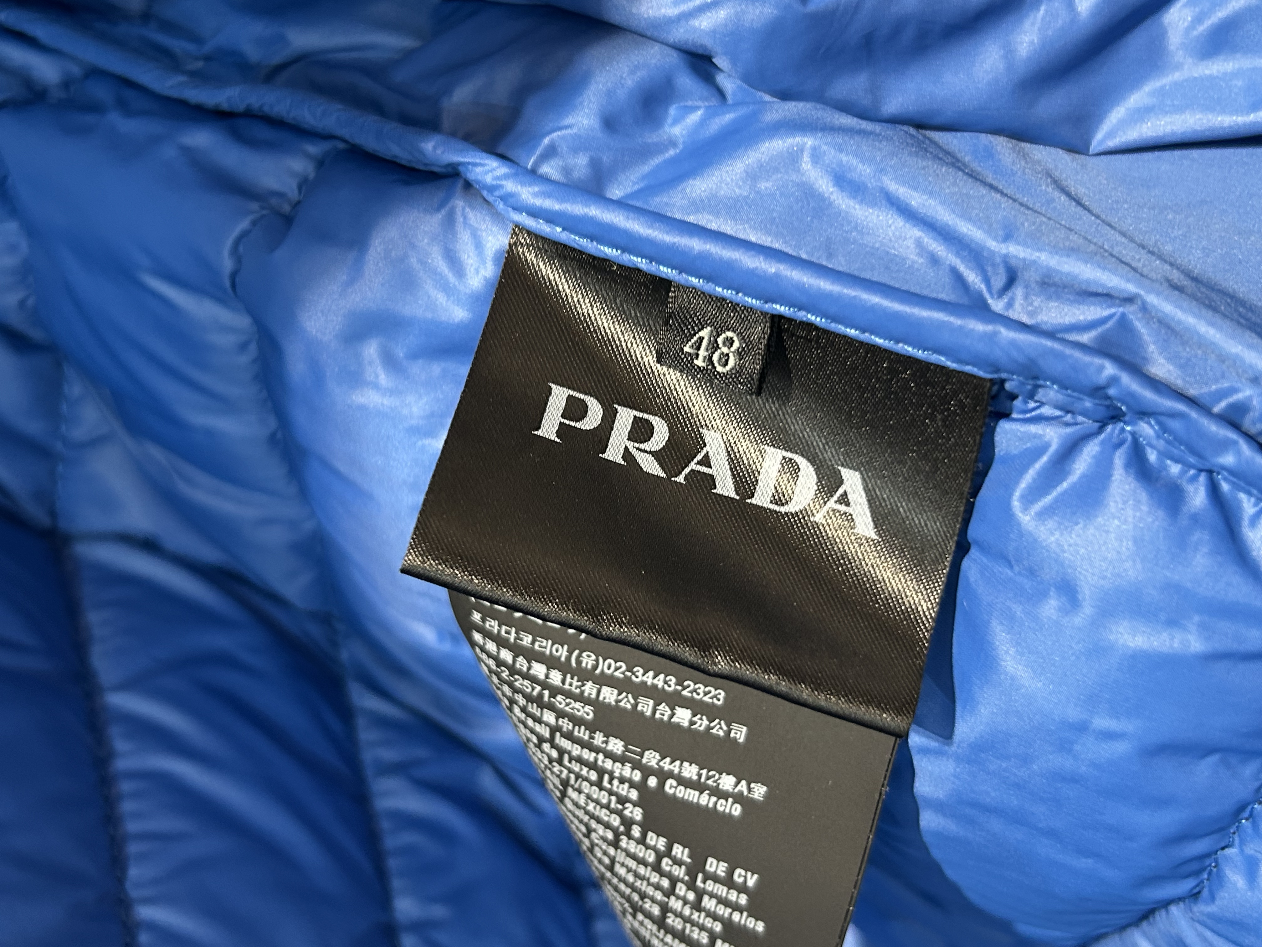 Prada 黑色羽絨外套 size: 48 100%Authentic, 99%New