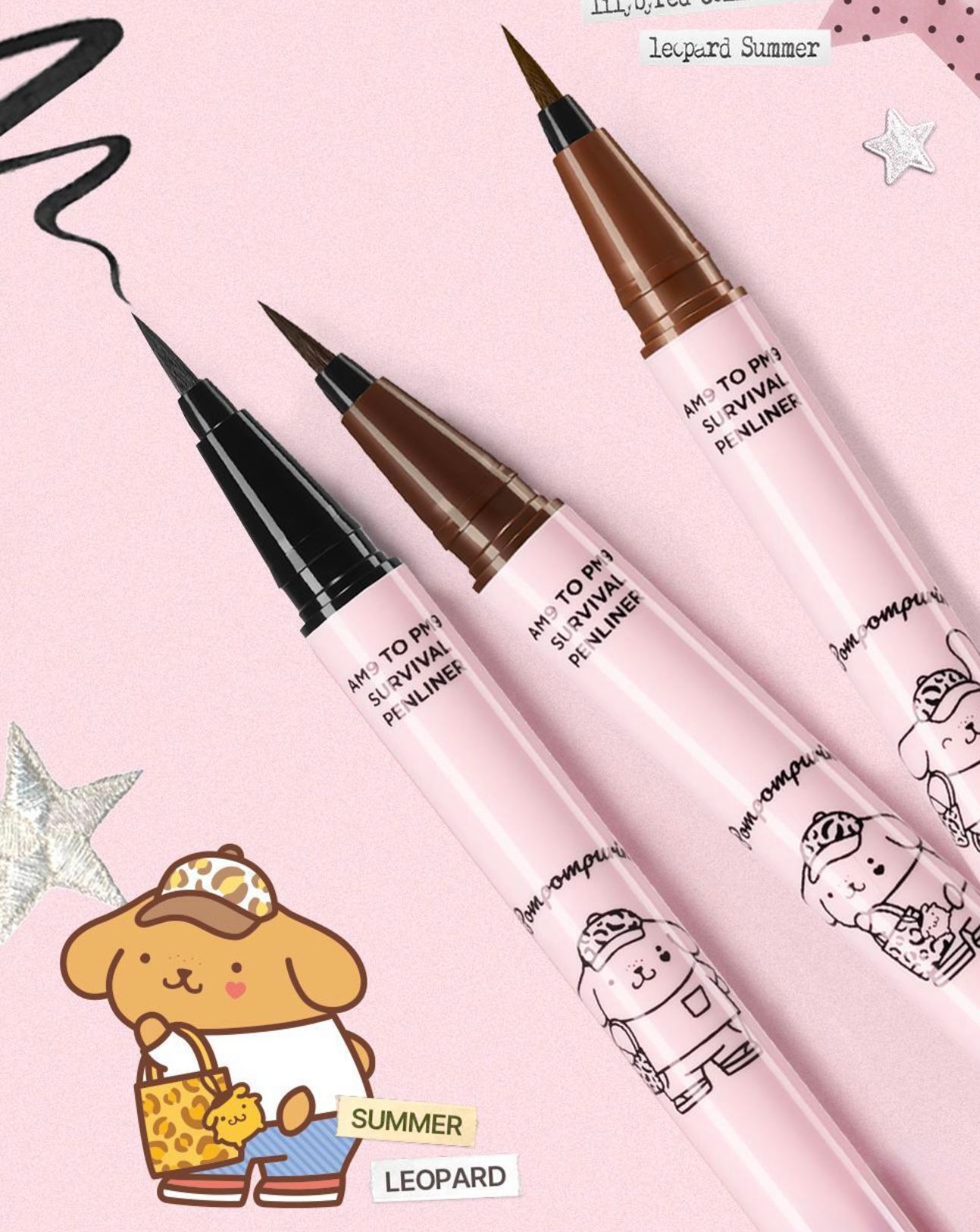 Sanrio x 🇰🇷 Lilybyred 持久防水抗暈眼線液筆 (買一送一)