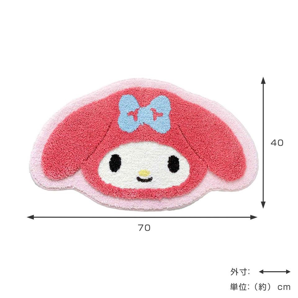 🎌日本直送🎌Sanrio 卡通 頭型地氈