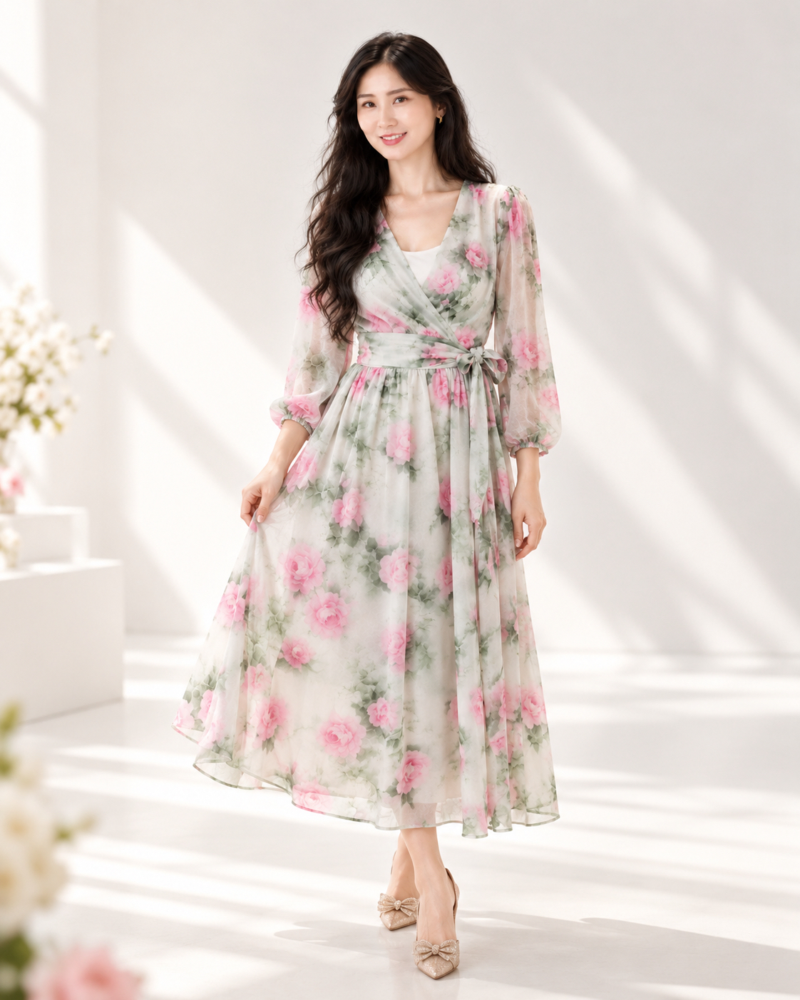5173 Jade Blossom Ensemble Set Wear