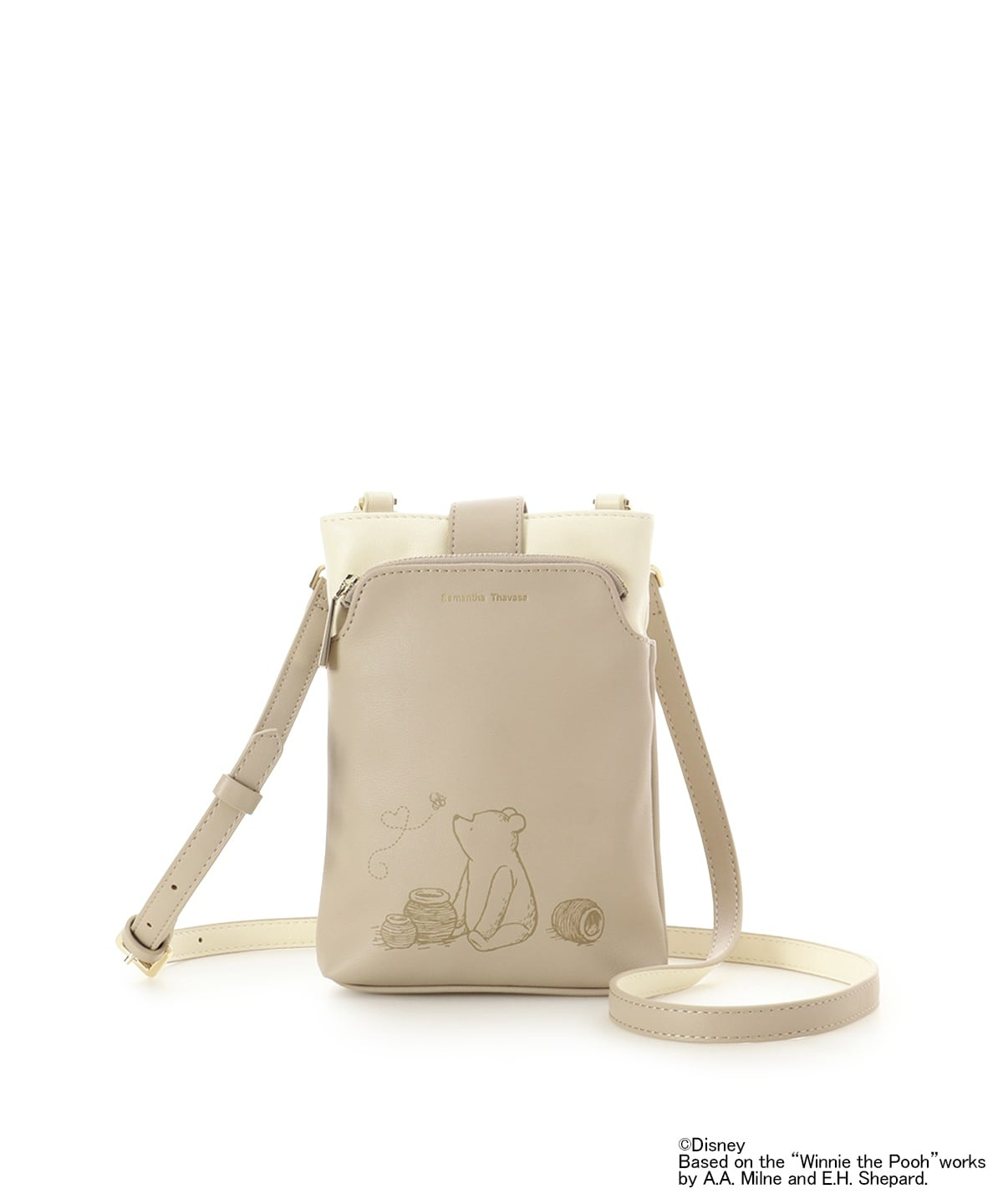 🌸 【預訂】 Samantha Thavasa x Winnie the Pooh - Smartphone Shoulder Bag