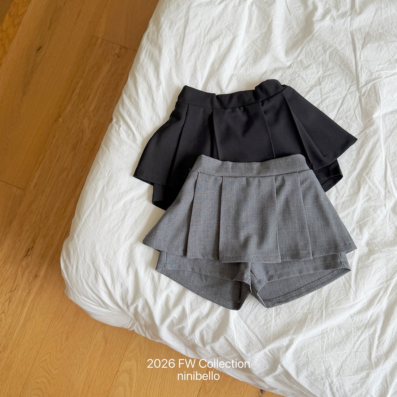 Ninibello | Rosé Pleated Skirt 