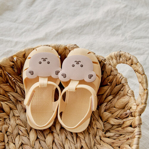 Dot to dot- 2024升级改良版-魔術貼圓圓臉果凍凉鞋