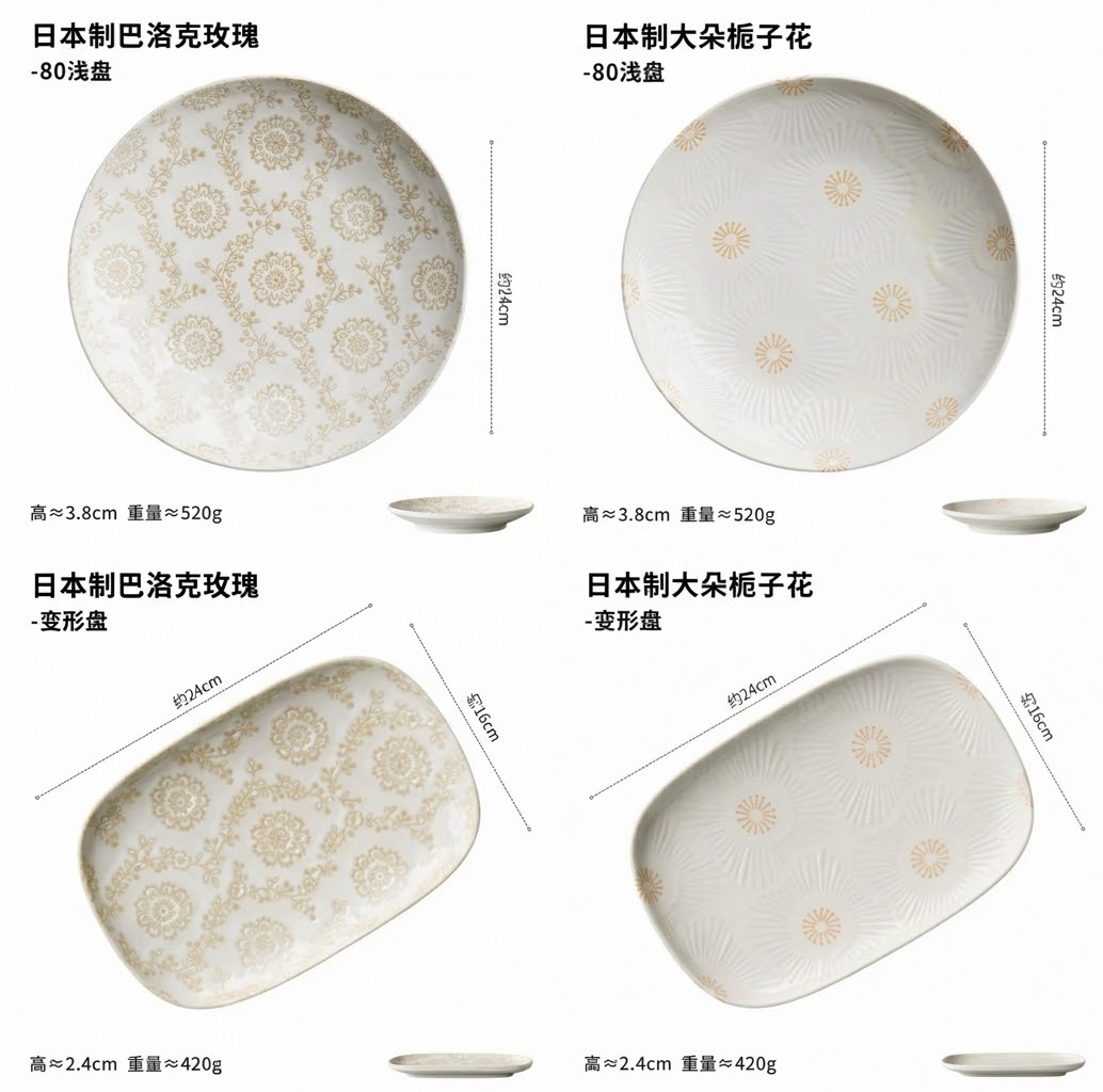 日本製宮廷風餐具系列