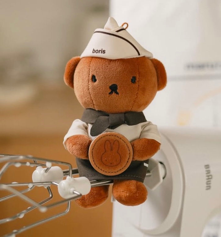 新貨到店 [韓國直送] Miffy in Gyenongju慶州限定 麵包師傅公仔掛件 (Melanie/Boris)