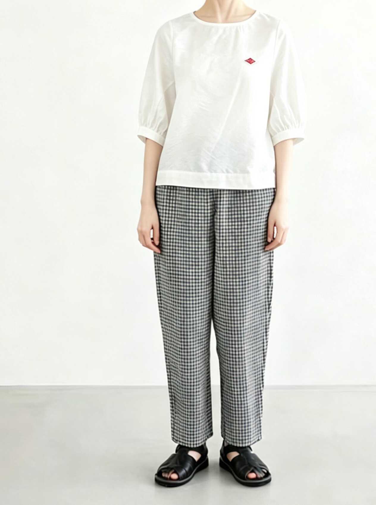 預訂 Danton 圓領泡袖上衣 [貨號26A1431]