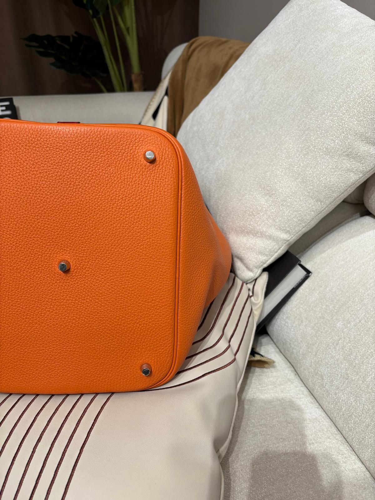 Hermes Picotin 26, STAMP X 100%Authentic,95%new ✅key lock✅dust bag