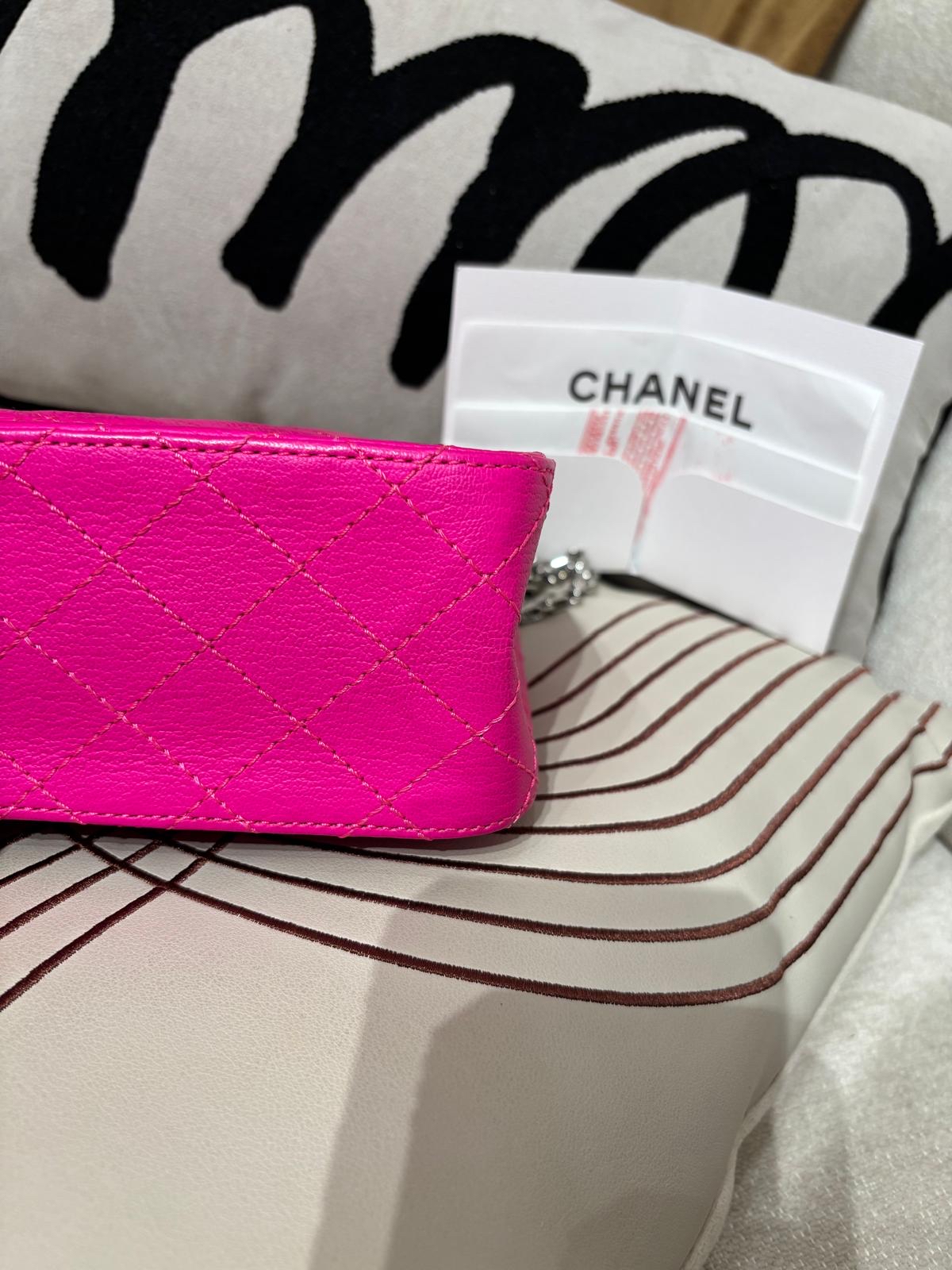 Chanel 2.55 mini calfskin 100%Authentic,98%new ✅收據✅28CARD✅dust bag✅box 