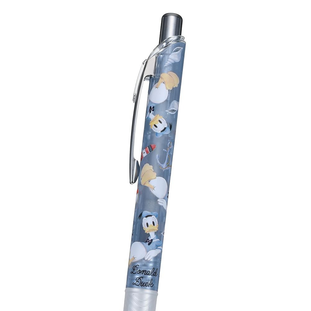 現貨｜【日本 Disney Store 限定】Donald Duck 唐老鴨 Disney 日本製 Pentel EnerGel 0.5mm 黑色 啫喱筆 209046