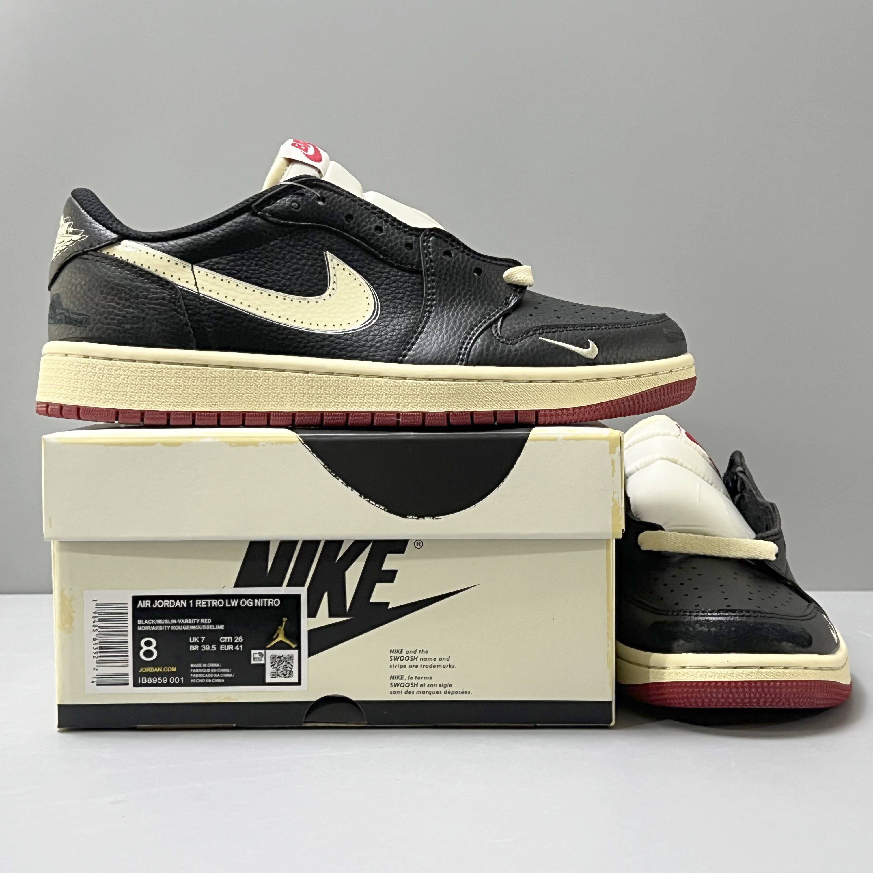 Air Jordan 1 Low OG x Nigel Sylvester IB8958-001