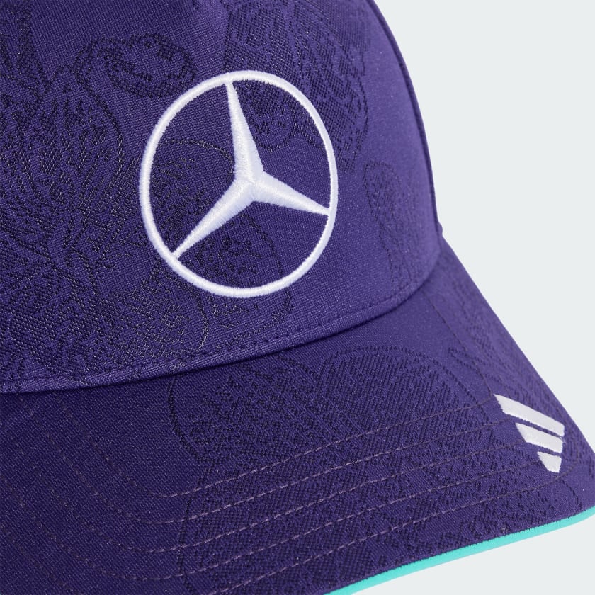 #現貨 新加坡大獎賽別注 Adidas F1 Mercedes Benz 平治車隊 2026 紫色車手帽子 KS3939