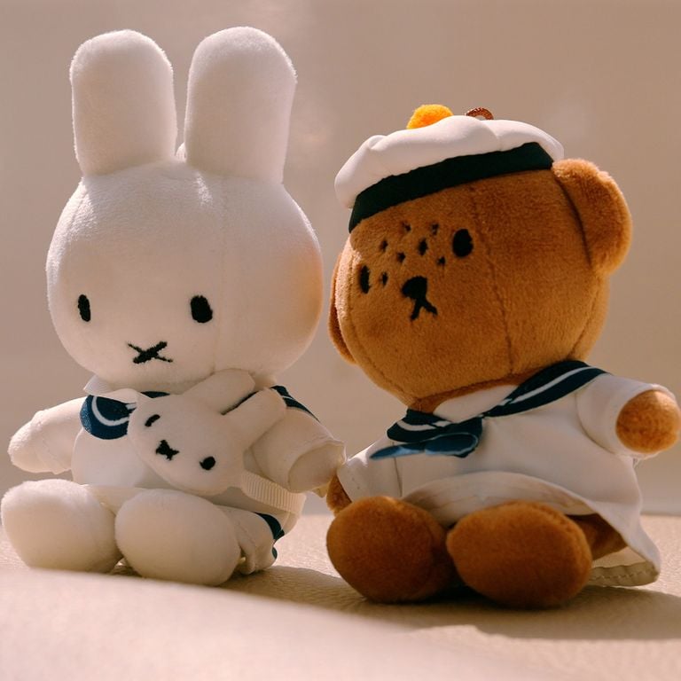 新貨到店 [韓國直送] Miffy in Busan釜山限定 水手服公仔掛件 (Miffy/Barbara)